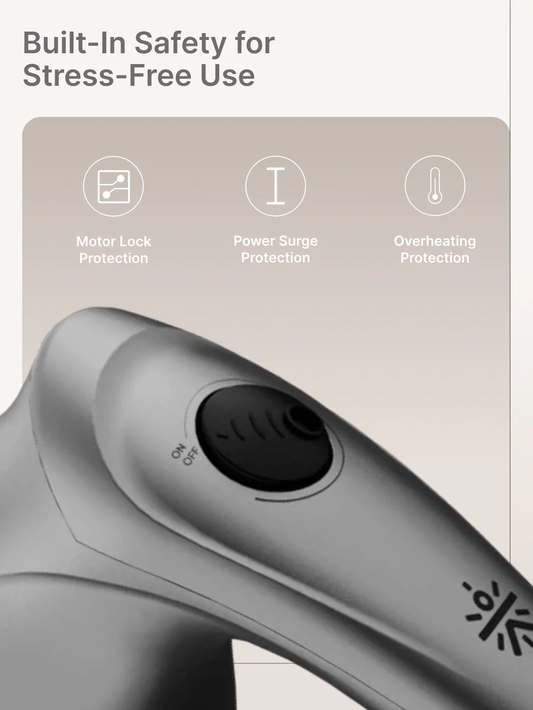Cult Recover Pro Corded Electric massager, Variable Speed Settings, 4+1 Interchangeable heads, Deep Tissue full body Hammer Massager - Image 6