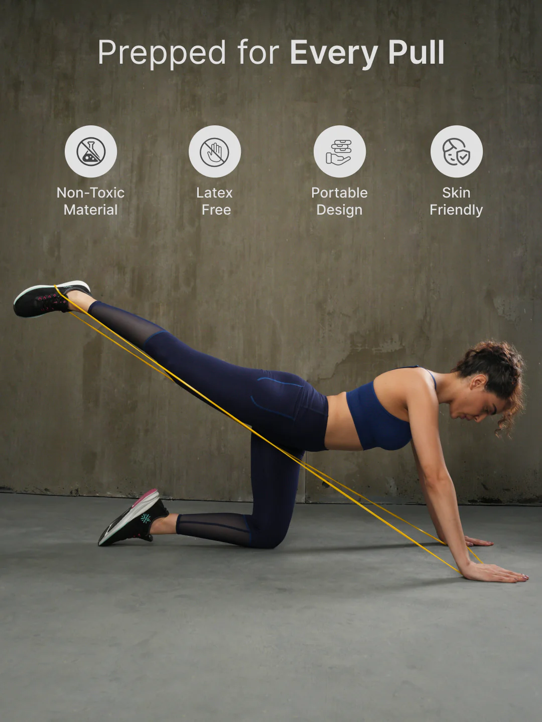cult Resistance Band Combo Red (7-15kg) & Yellow (2-7kg) - Image 3