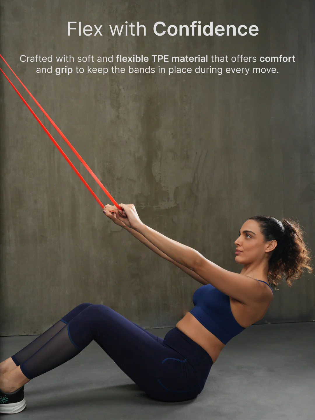 cult Resistance Band Combo Red (7-15kg) & Yellow (2-7kg) - Image 4