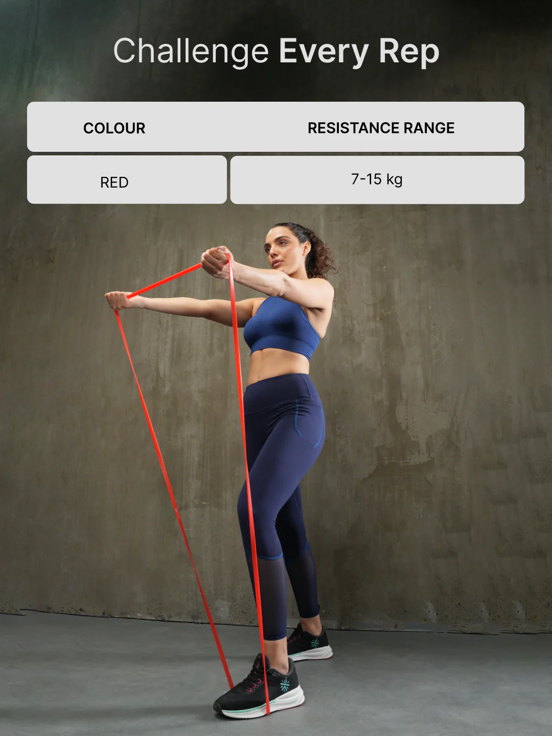cult Resistance Band Combo Red (7-15kg) & Yellow (2-7kg) - Image 5
