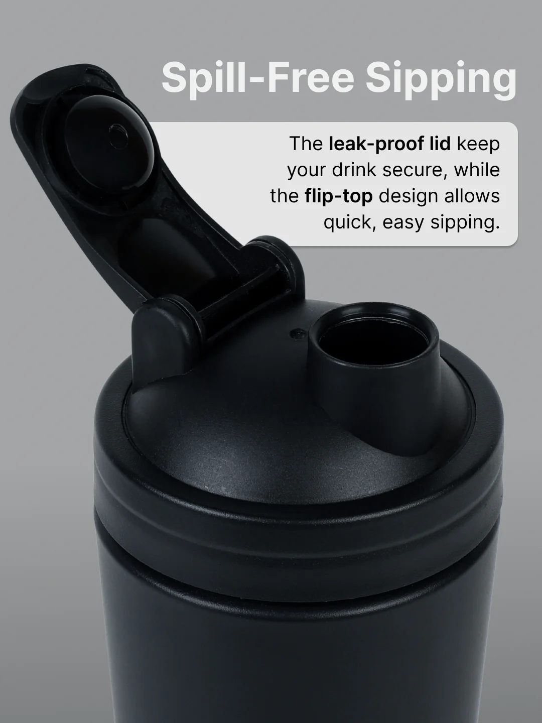 cult Steel Shaker 700ml Black - Image 5