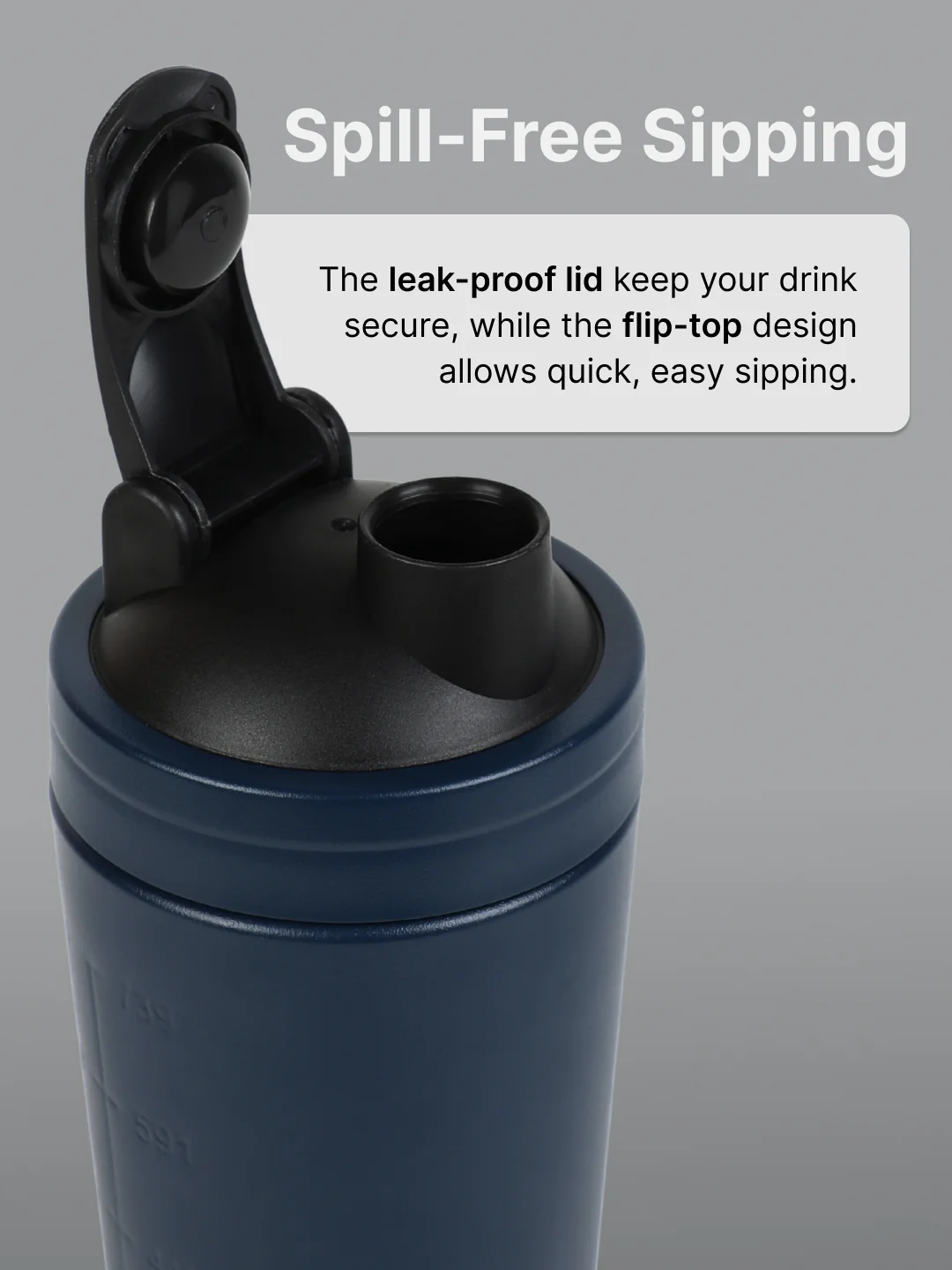 cult Steel Shaker 700ml Blue - Image 5