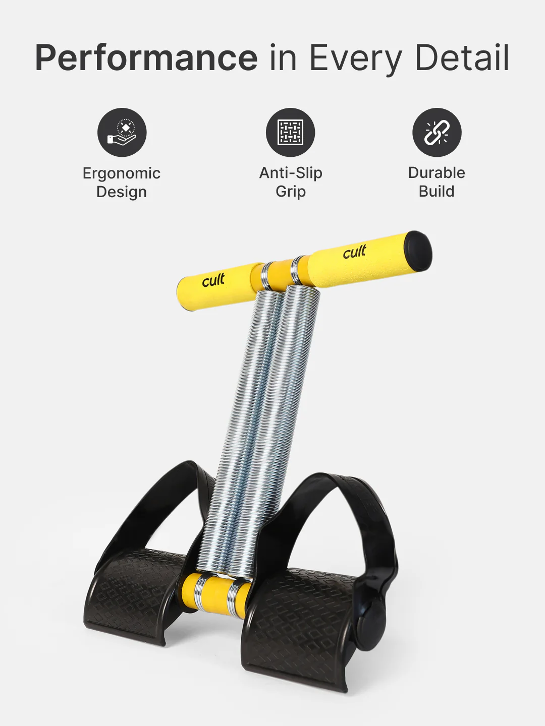cult Tummy Trimmer AB exerciser Yellow - Image 3