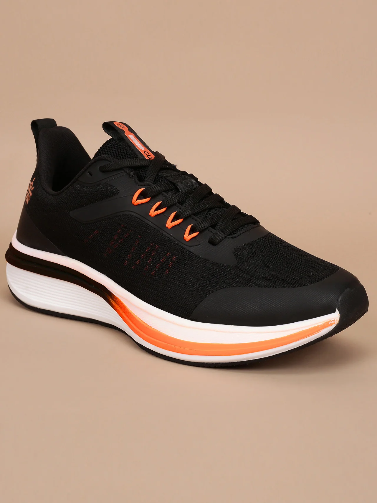 cult Men's Versa Freeway Running shoes - Black/Red - Image 4