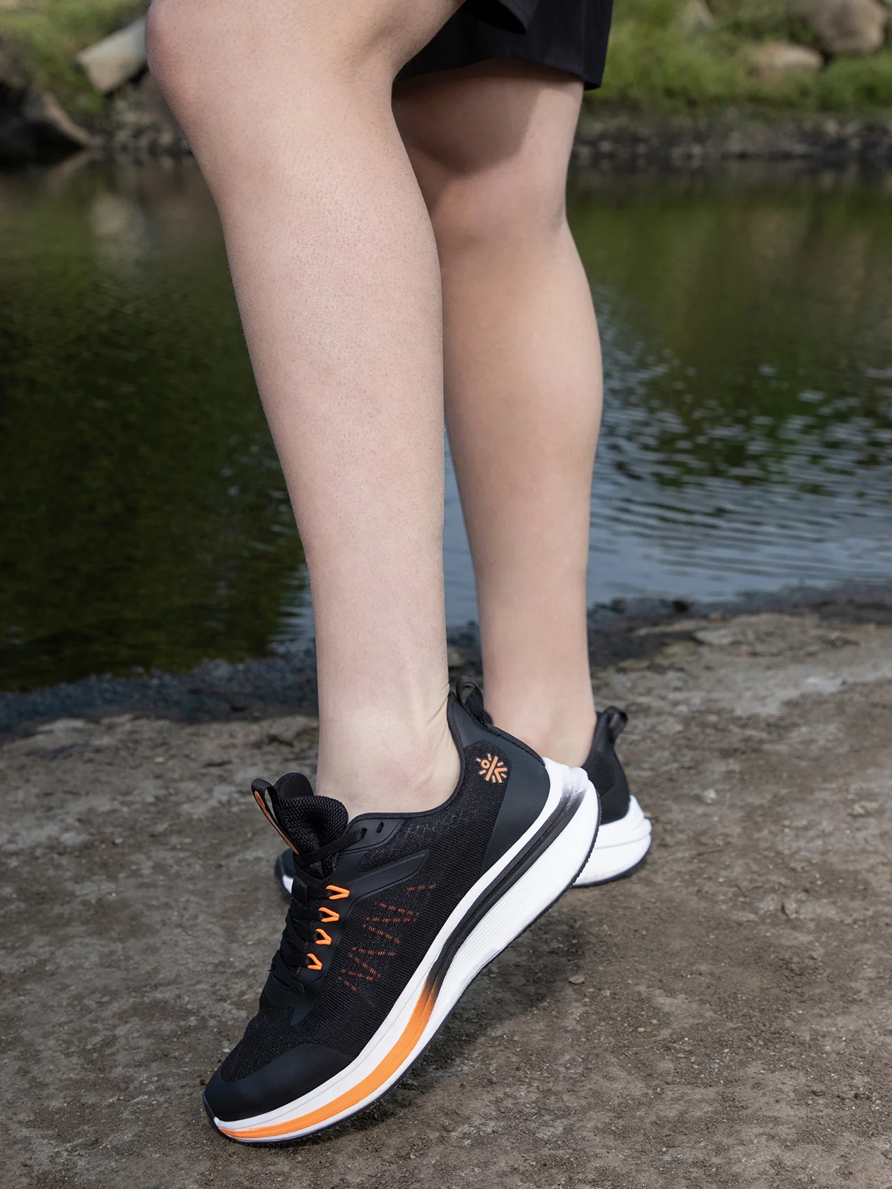 cult Men's Versa Freeway Running shoes - Black/Red - Image 7