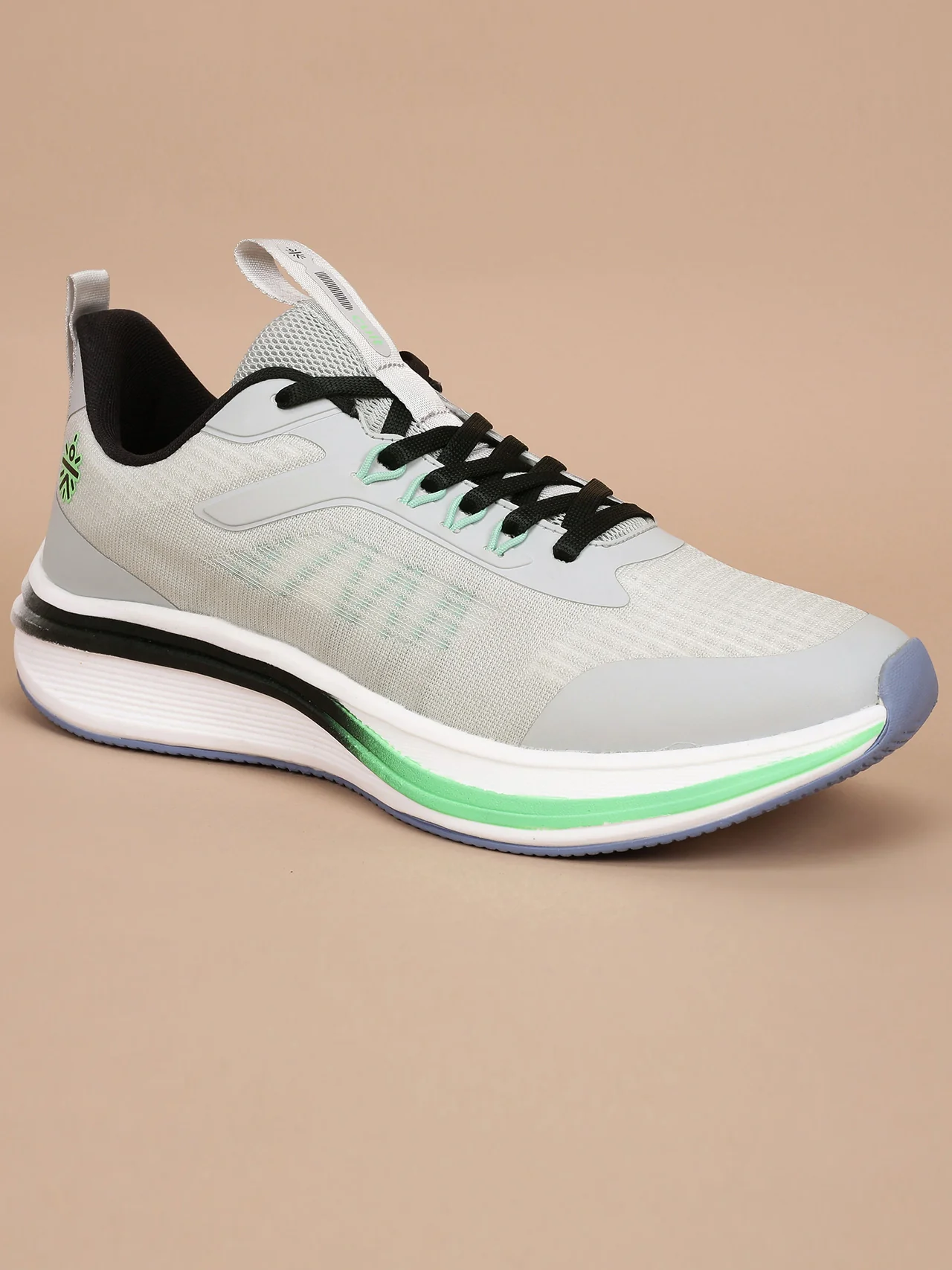 cult Men's Versa Freeway Running shoes - Grey/Green - Image 4