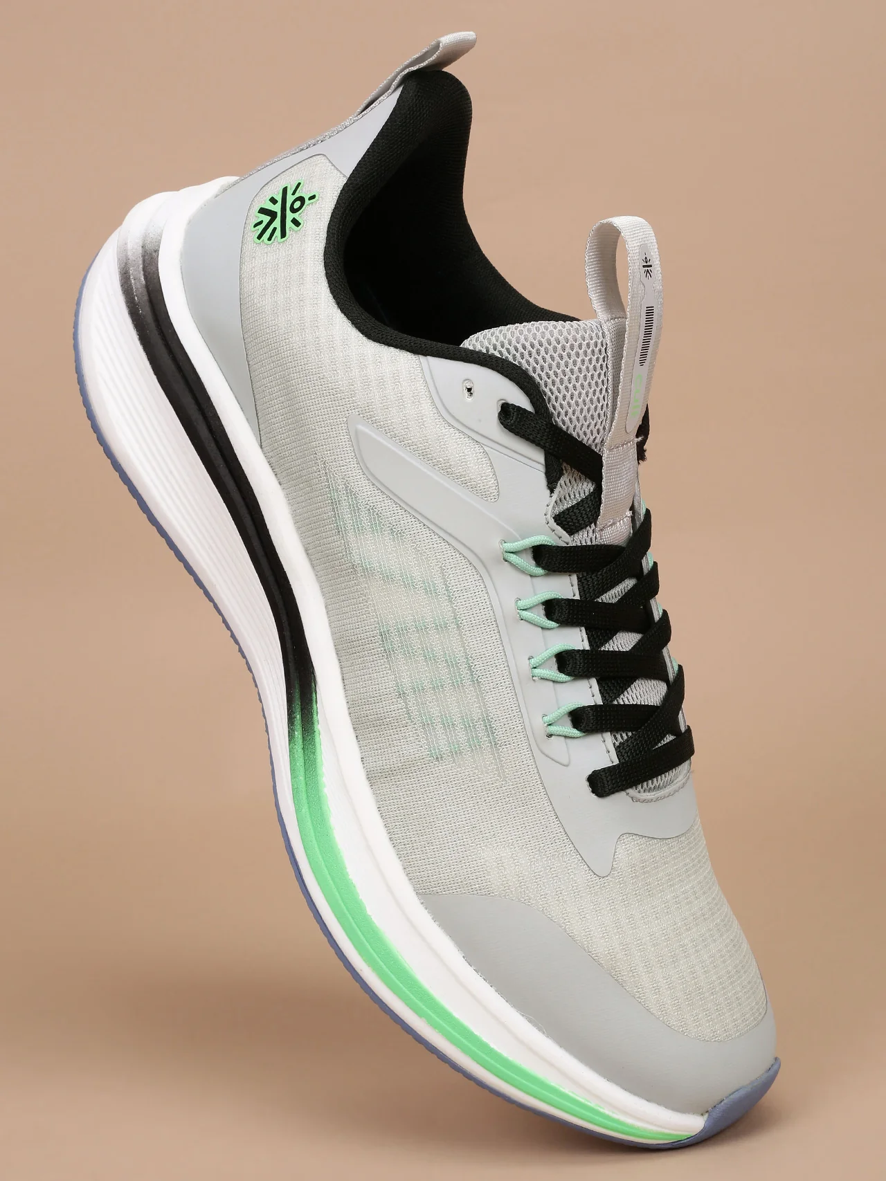 cult Men's Versa Freeway Running shoes - Grey/Green - Image 5