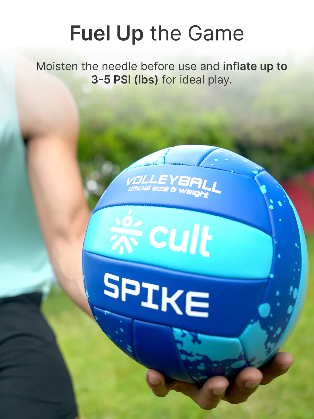 cult Volleyball Spike Blue - Image 6