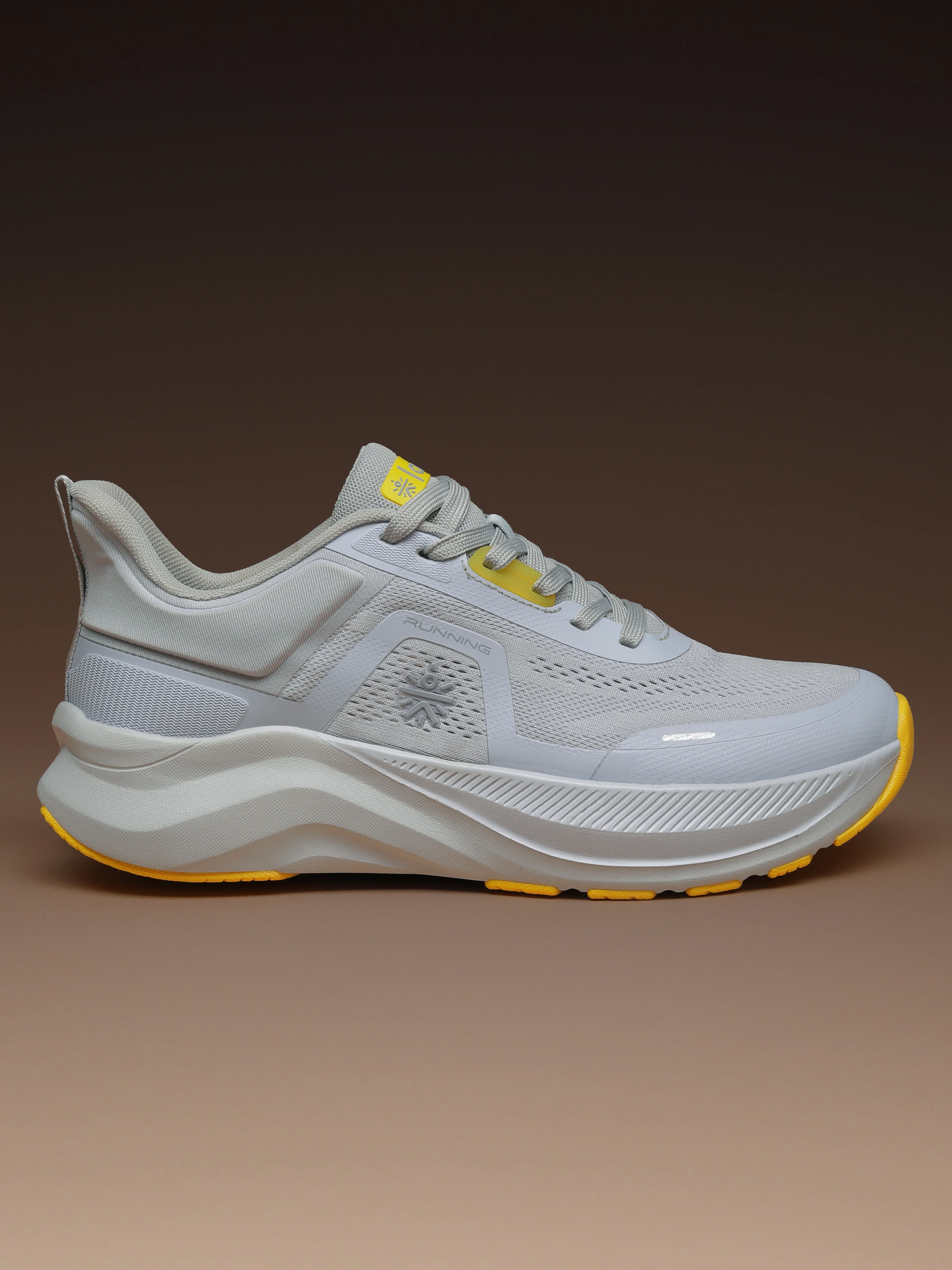 cult Women's ActiveBoost Running Shoes - Grey/Mustard - Image 2