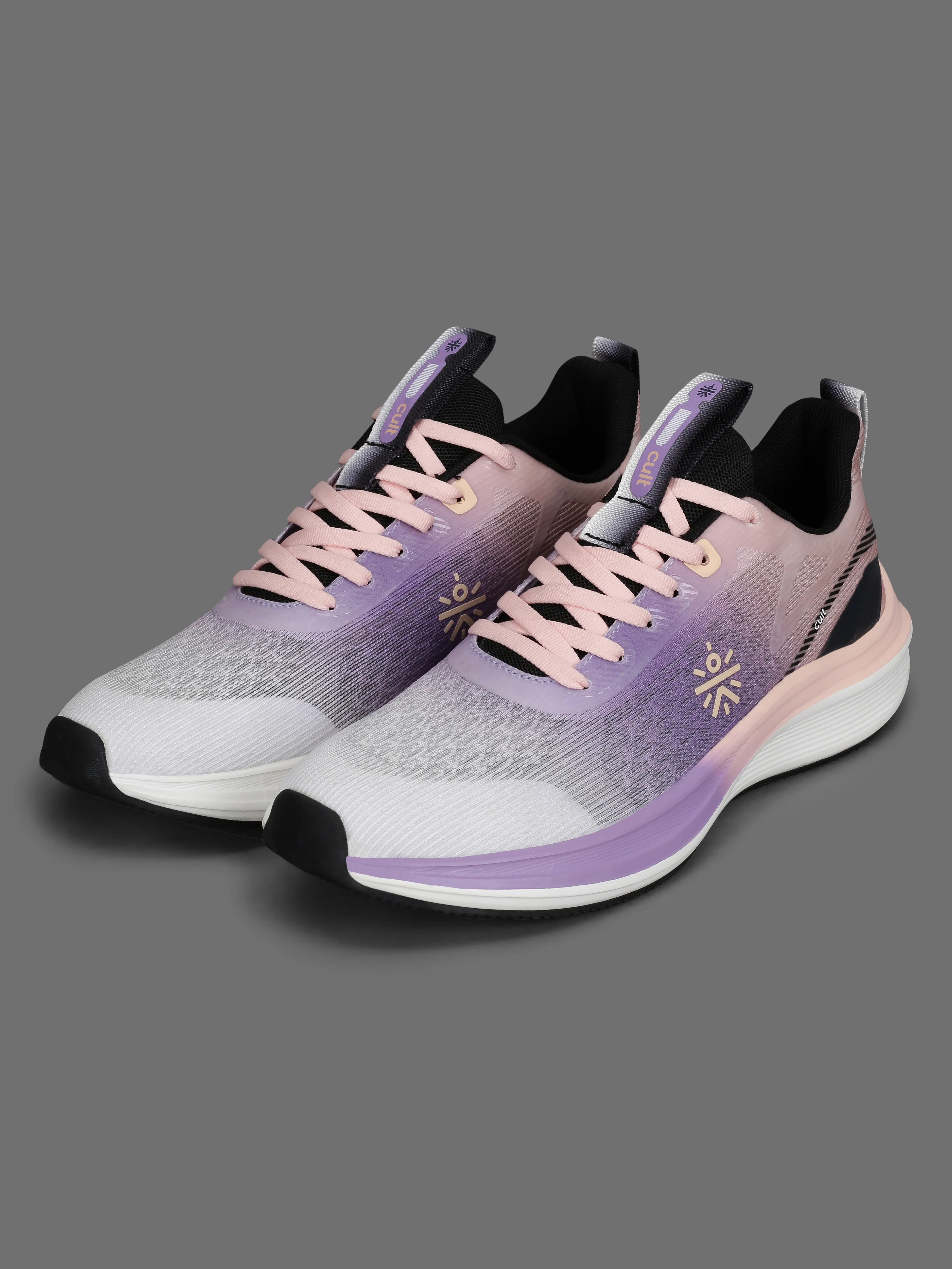 cult Women's Aetheris Running Shoes - Purple & Peach - Image 10