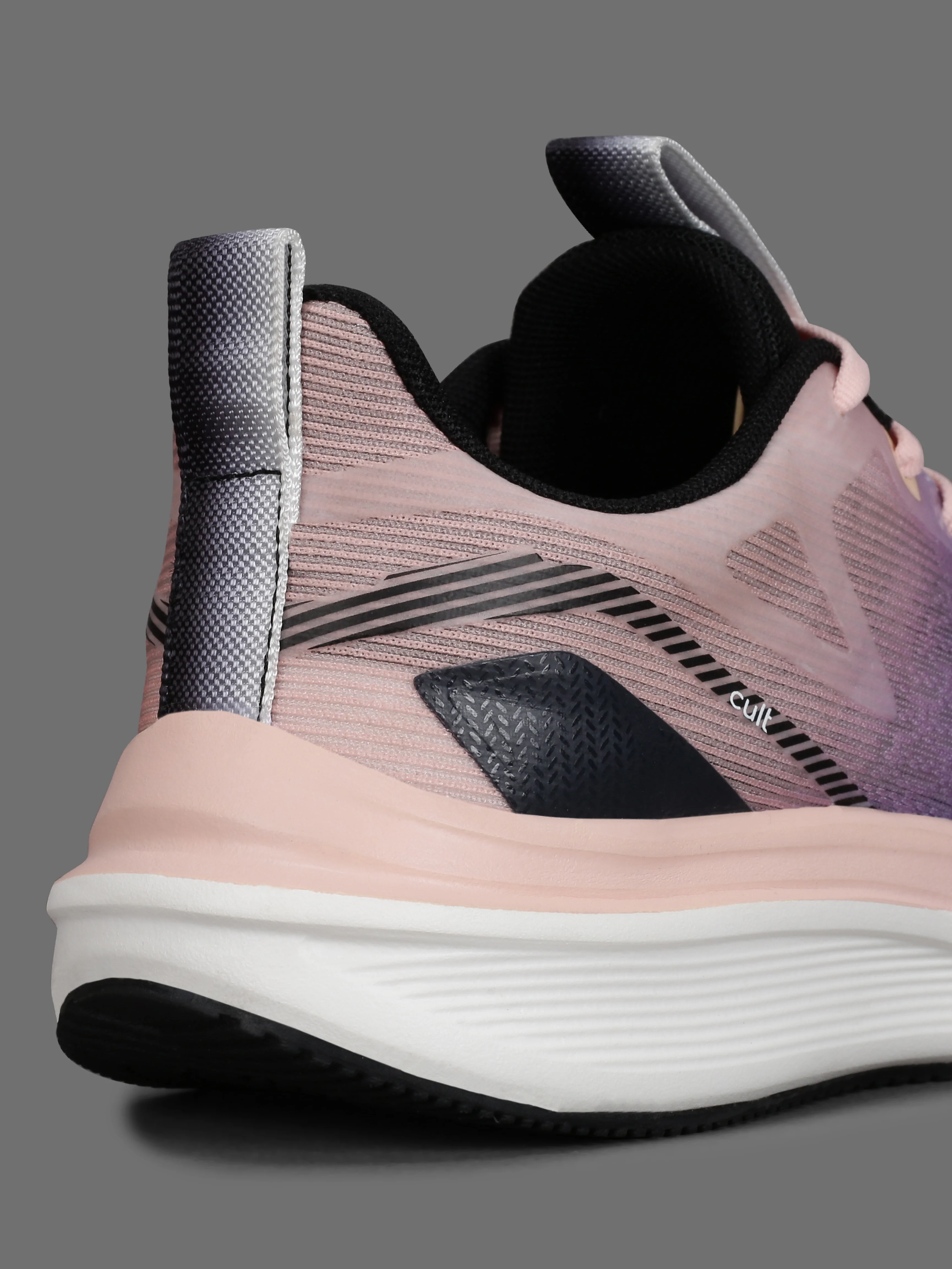 cult Women's Aetheris Running Shoes - Purple & Peach - Image 11