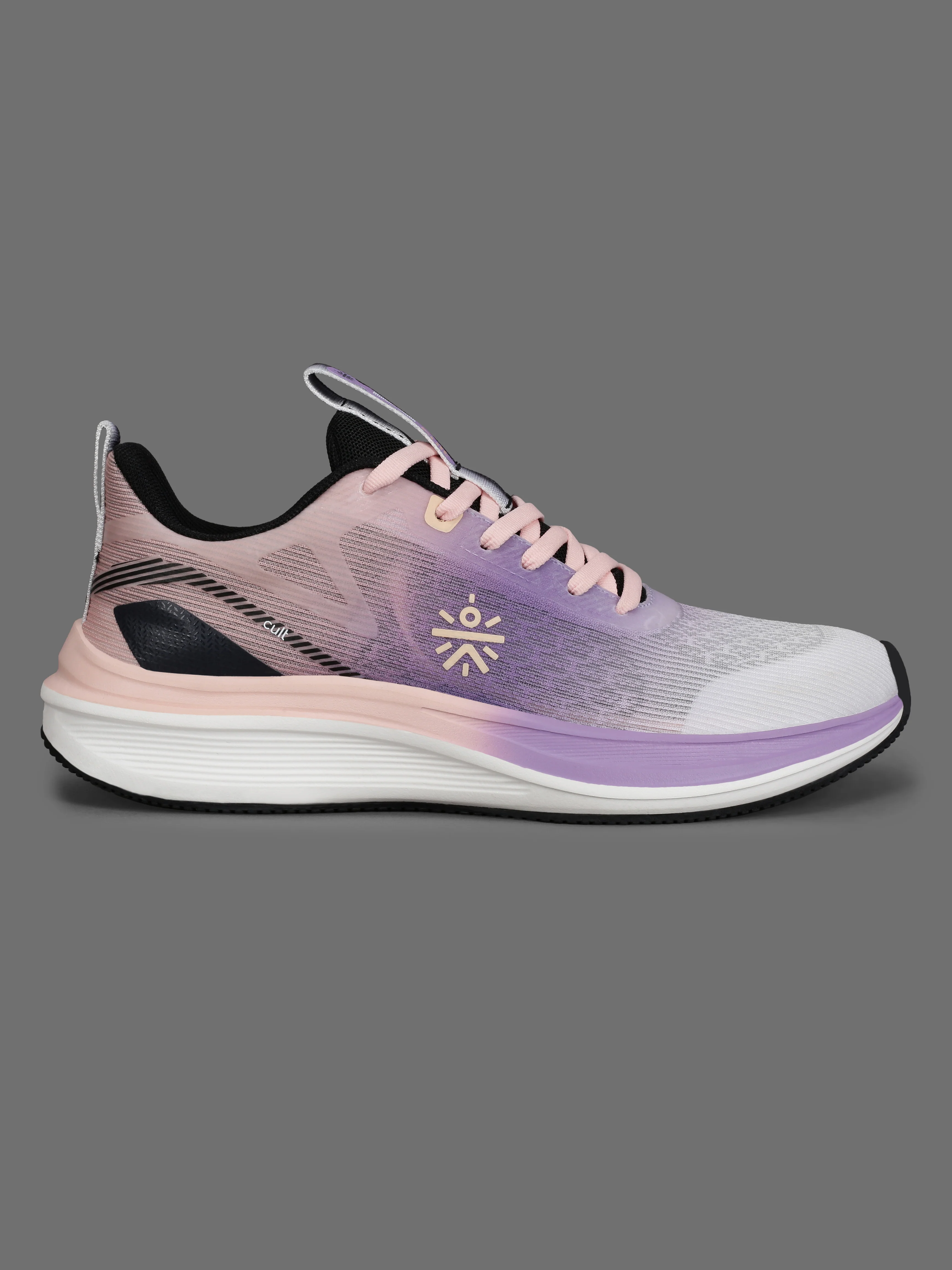 cult Women's Aetheris Running Shoes - Purple & Peach - Image 4
