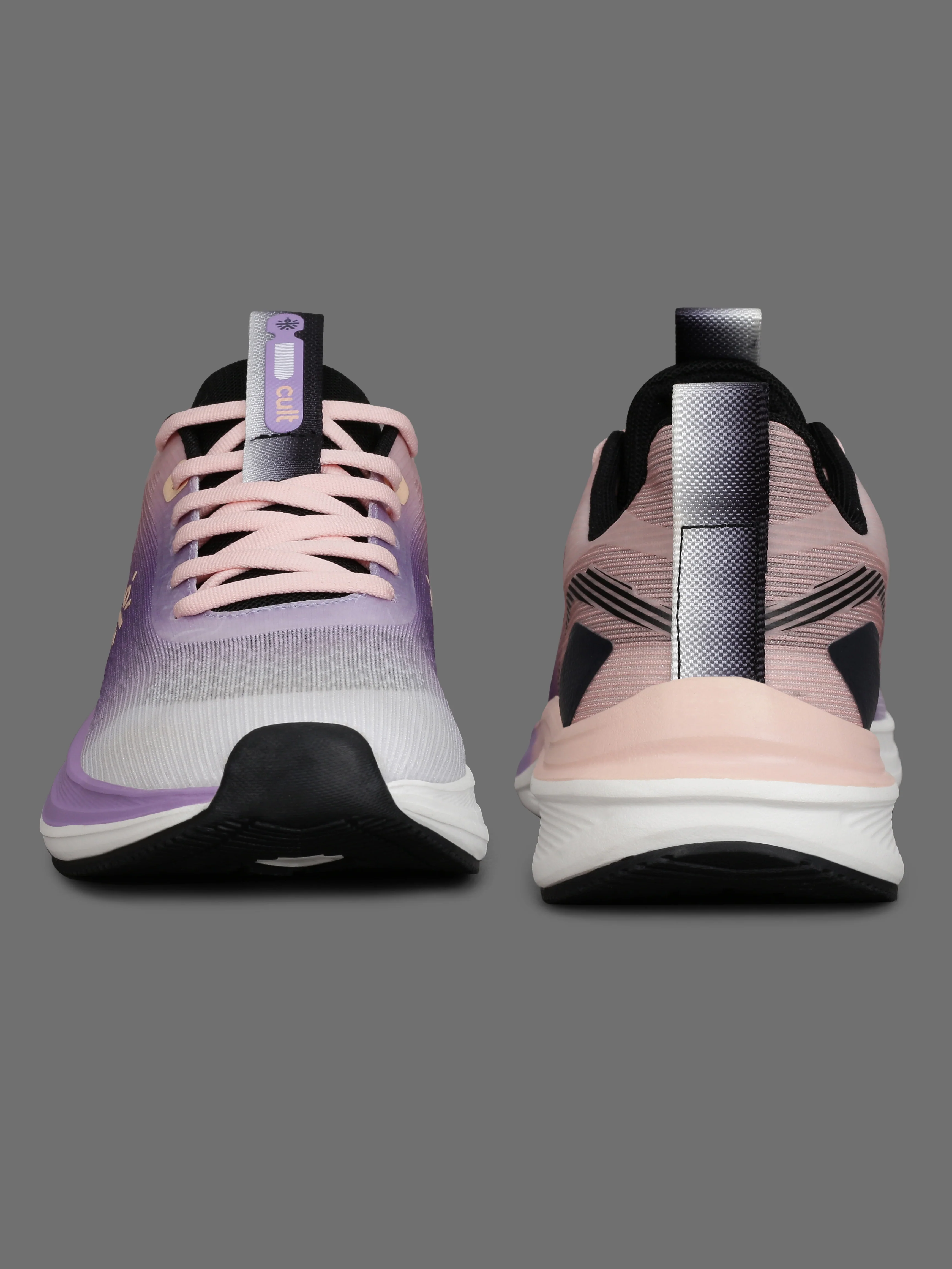 cult Women's Aetheris Running Shoes - Purple & Peach - Image 8