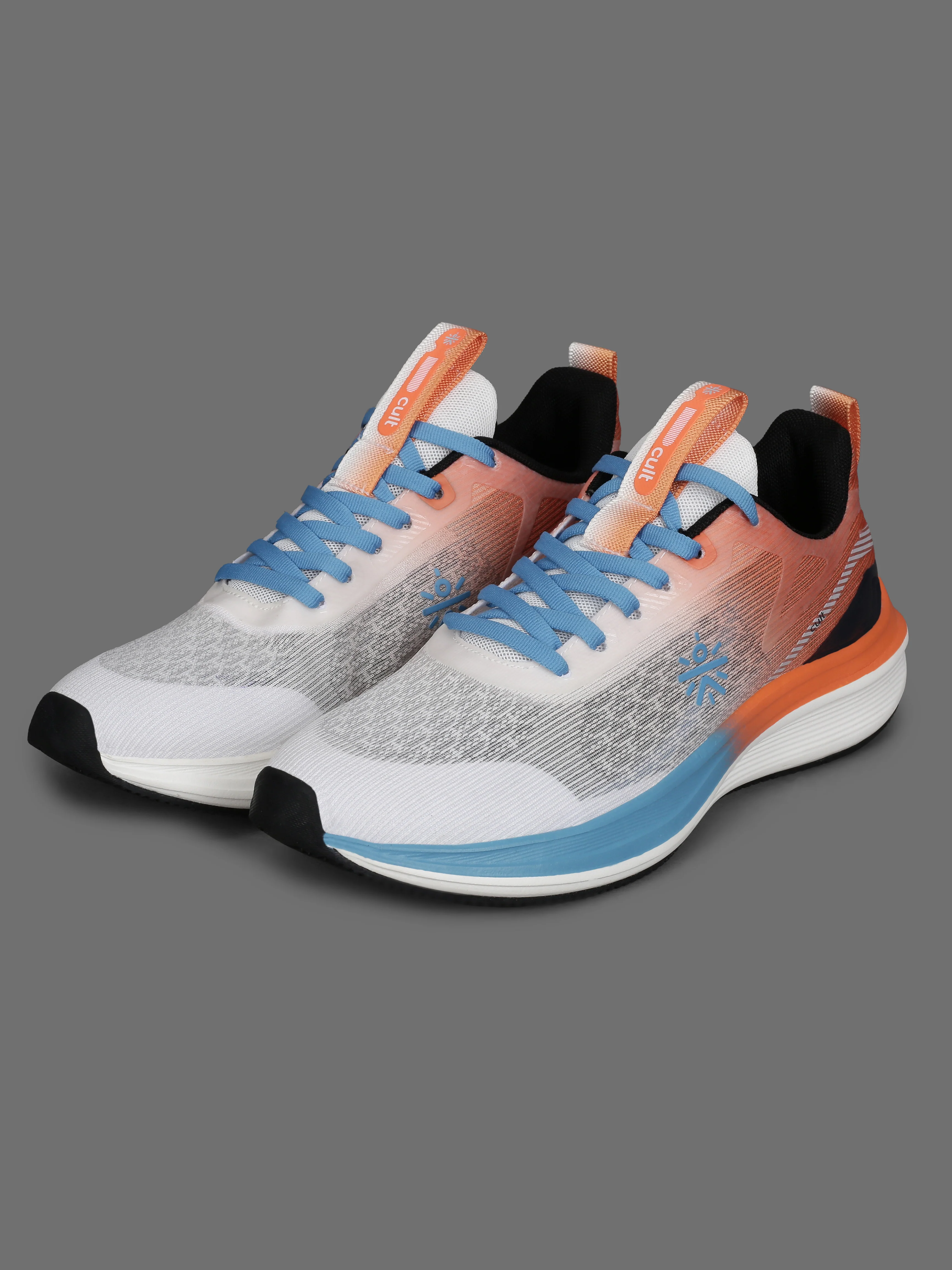 cult Women's Aetheris Running Shoes - White & Orange - Image 10