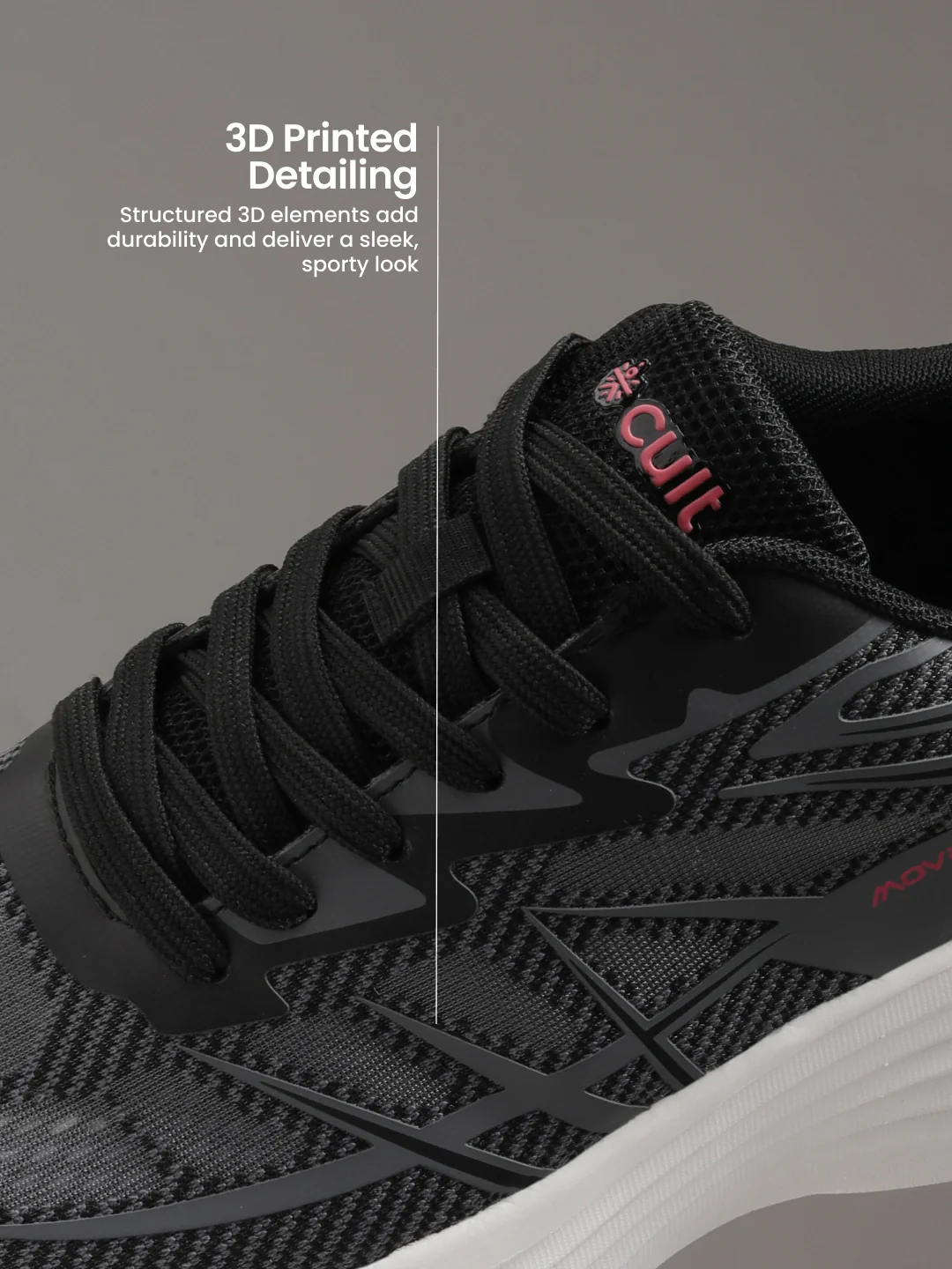 cult Women's AirStride Walking Shoes - Black - Image 6