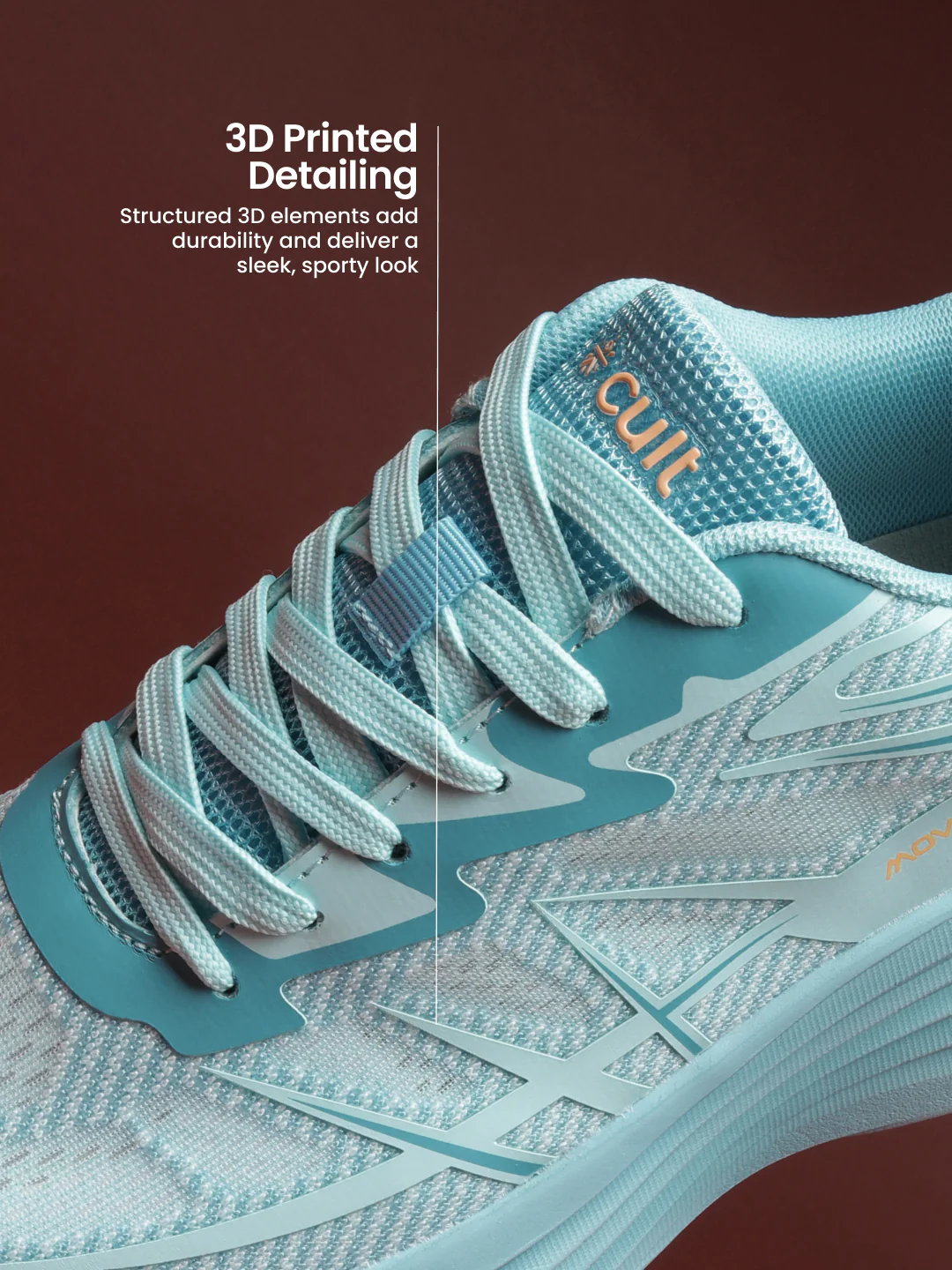 cult Women's AirStride Walking Shoes - Teal - Image 6