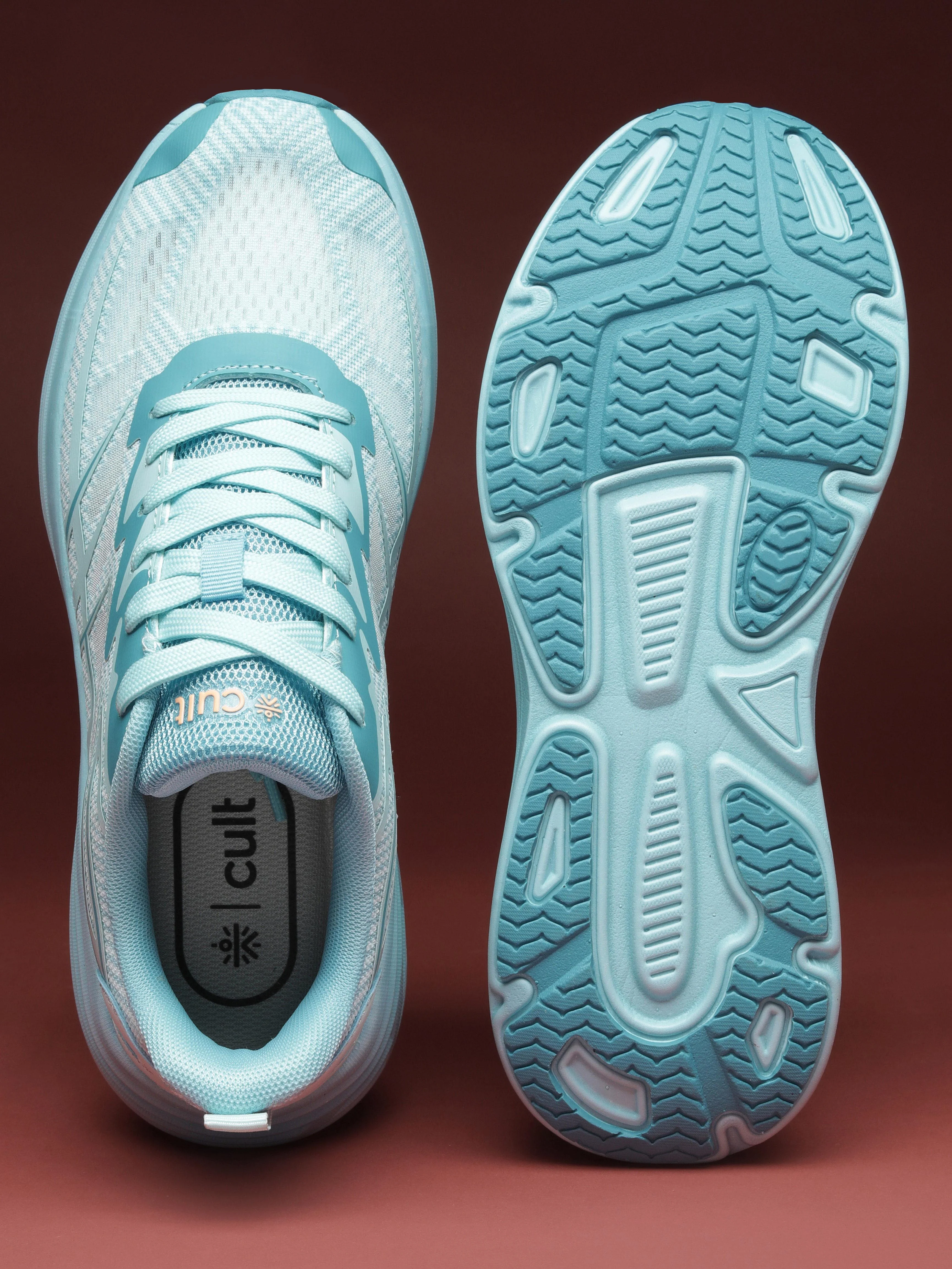 cult Women's AirStride Walking Shoes - Teal - Image 8