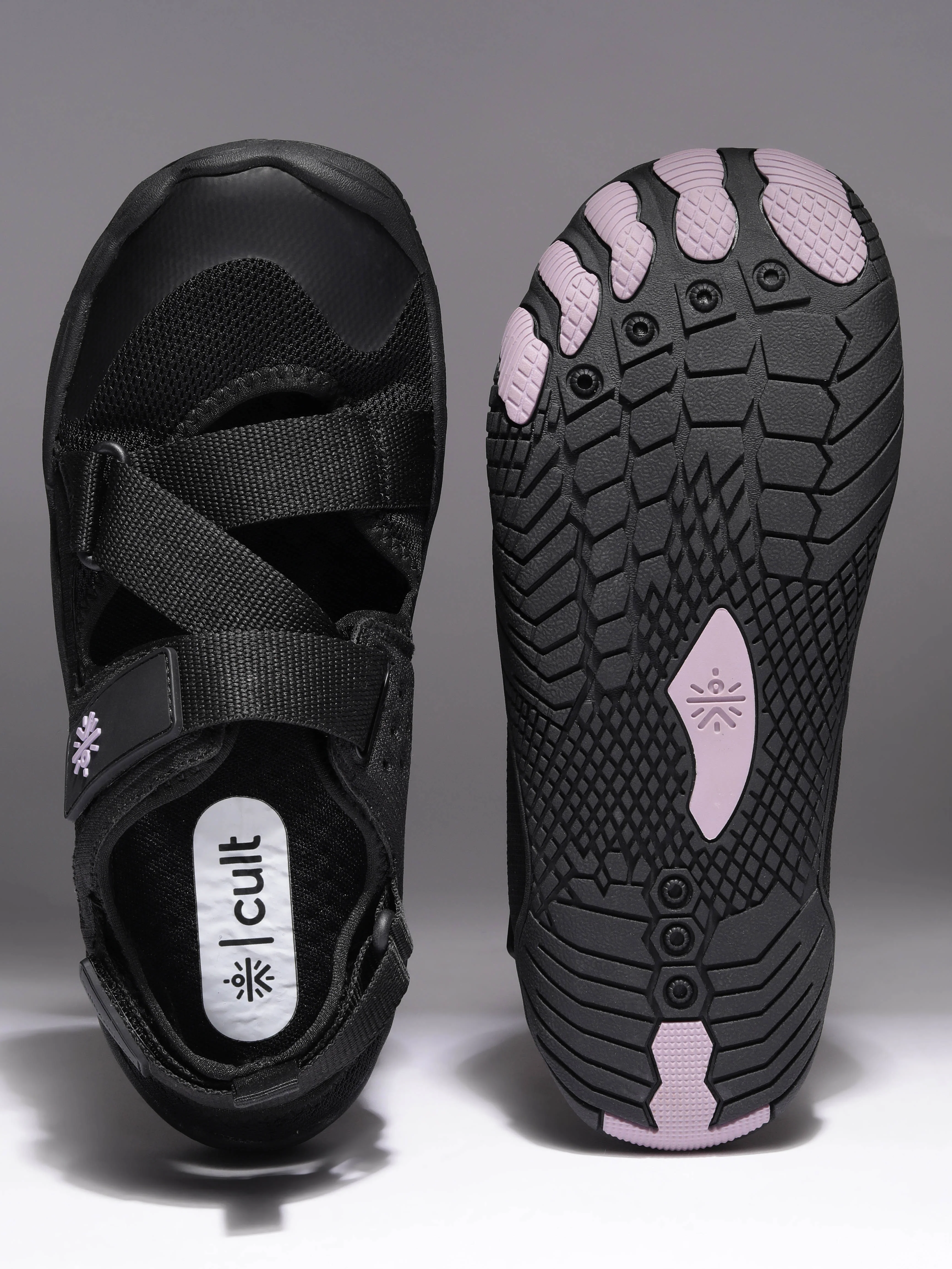 cult Women's BreezeLite Barefoot Sandals - Black - Image 4