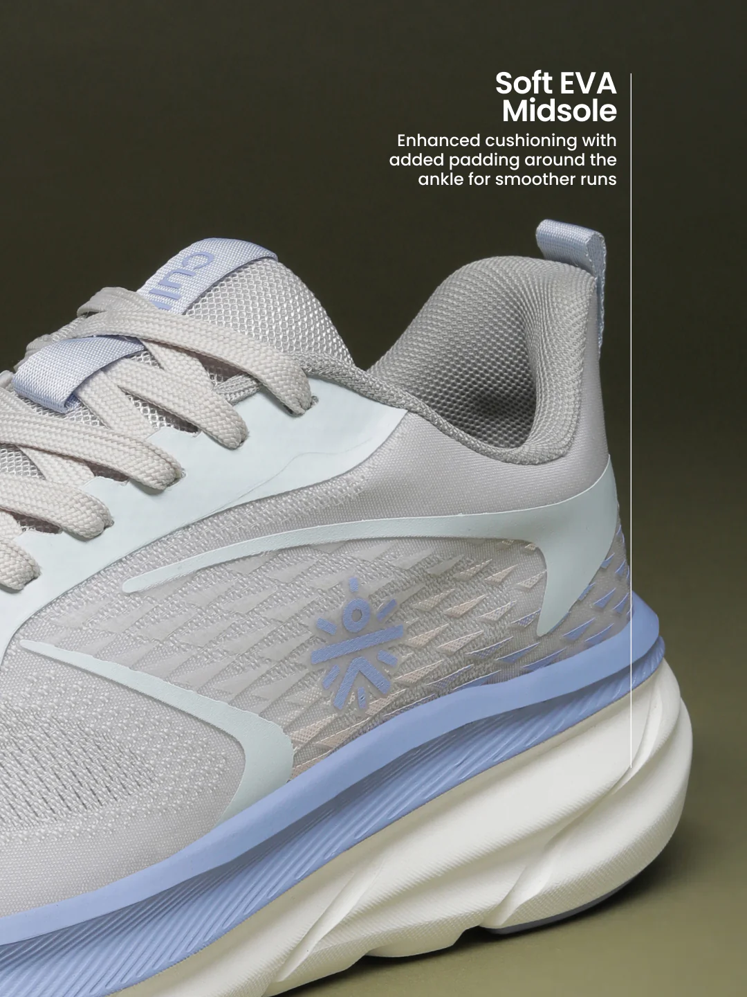 cult Women's CloudRise Running Shoes - Ice Blue - Image 5