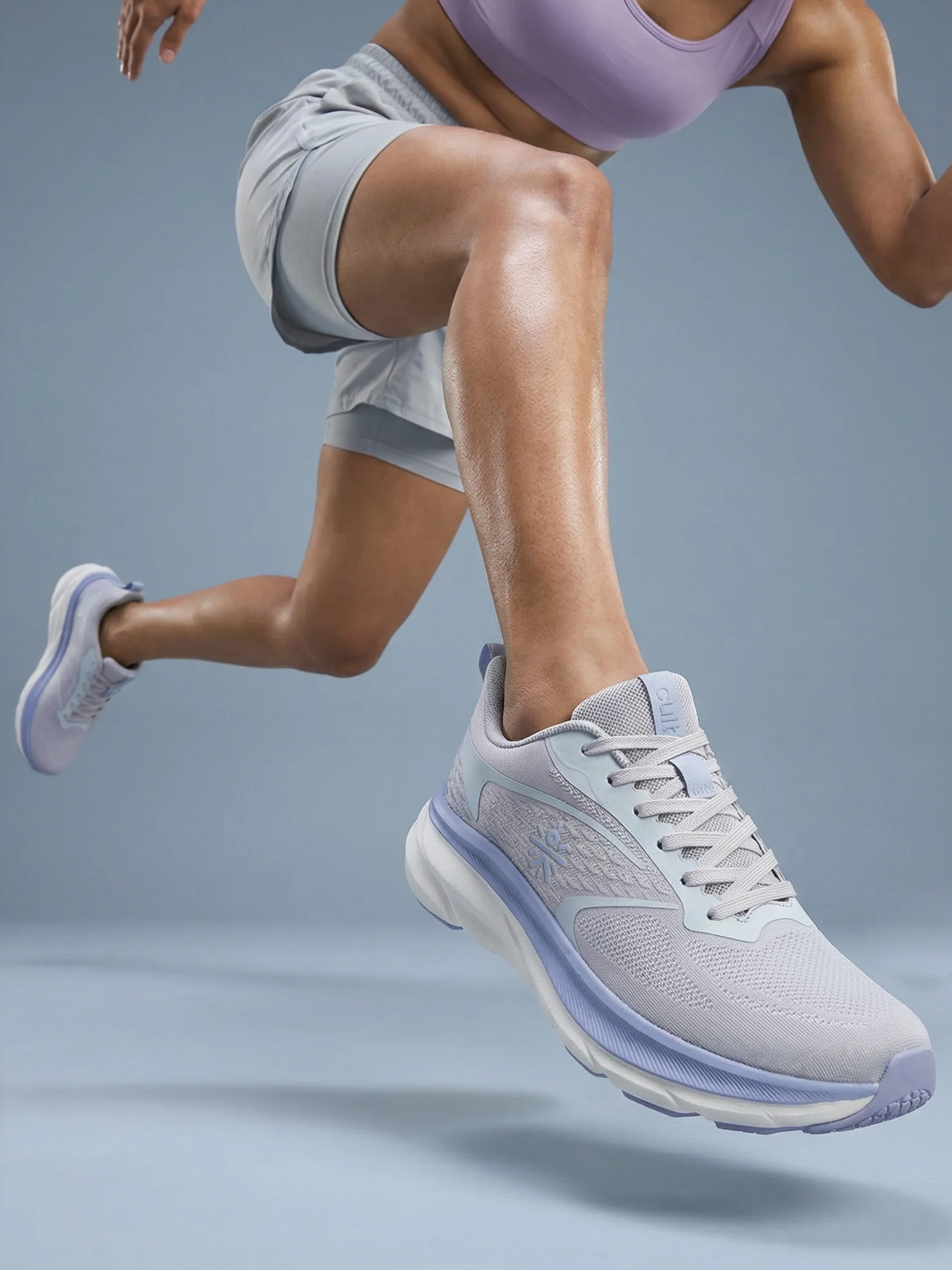 cult Women's CloudRise Running Shoes - Ice Blue - Image 7