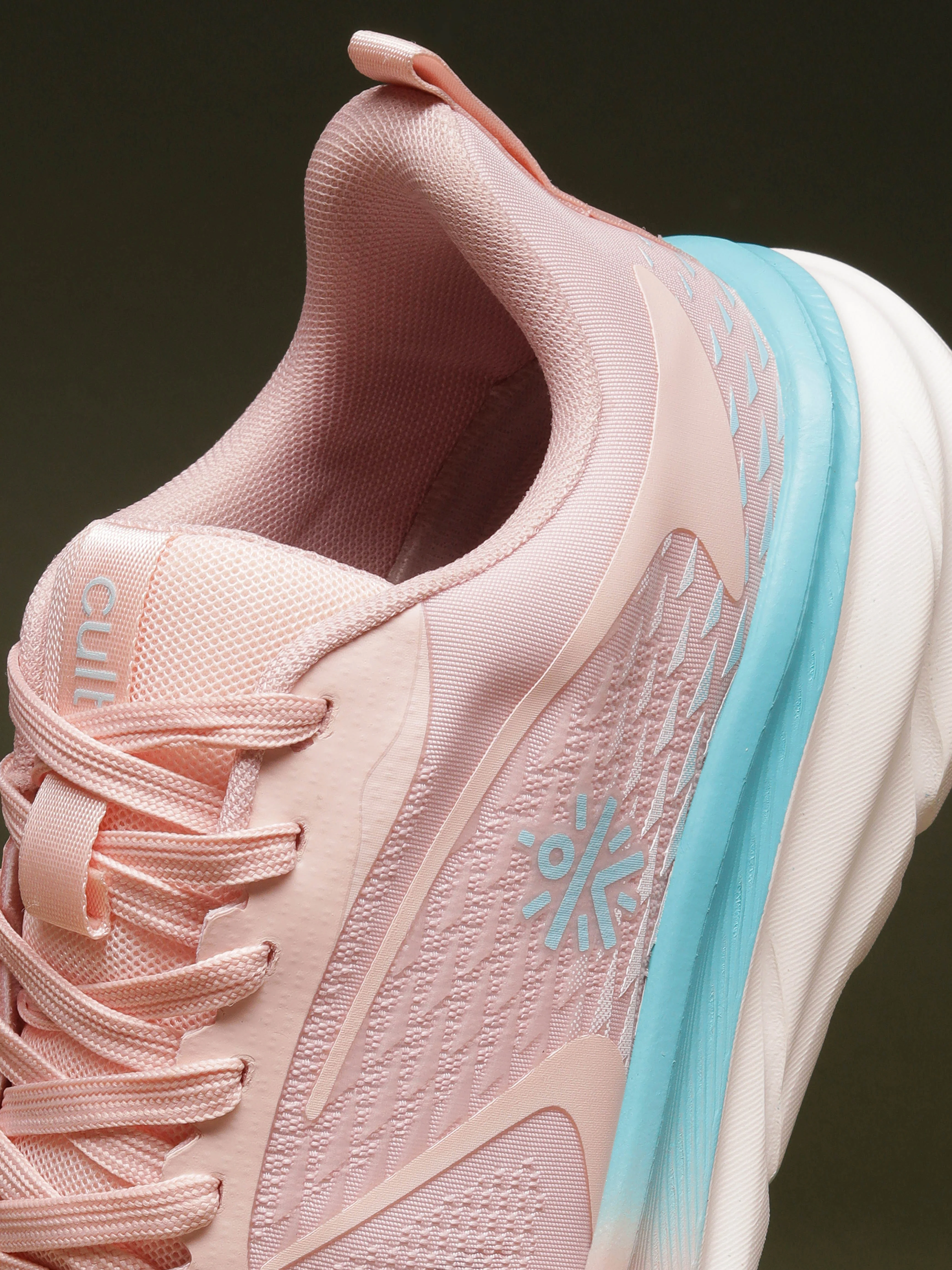 cult Women's CloudRise Running Shoes - Peach - Image 10