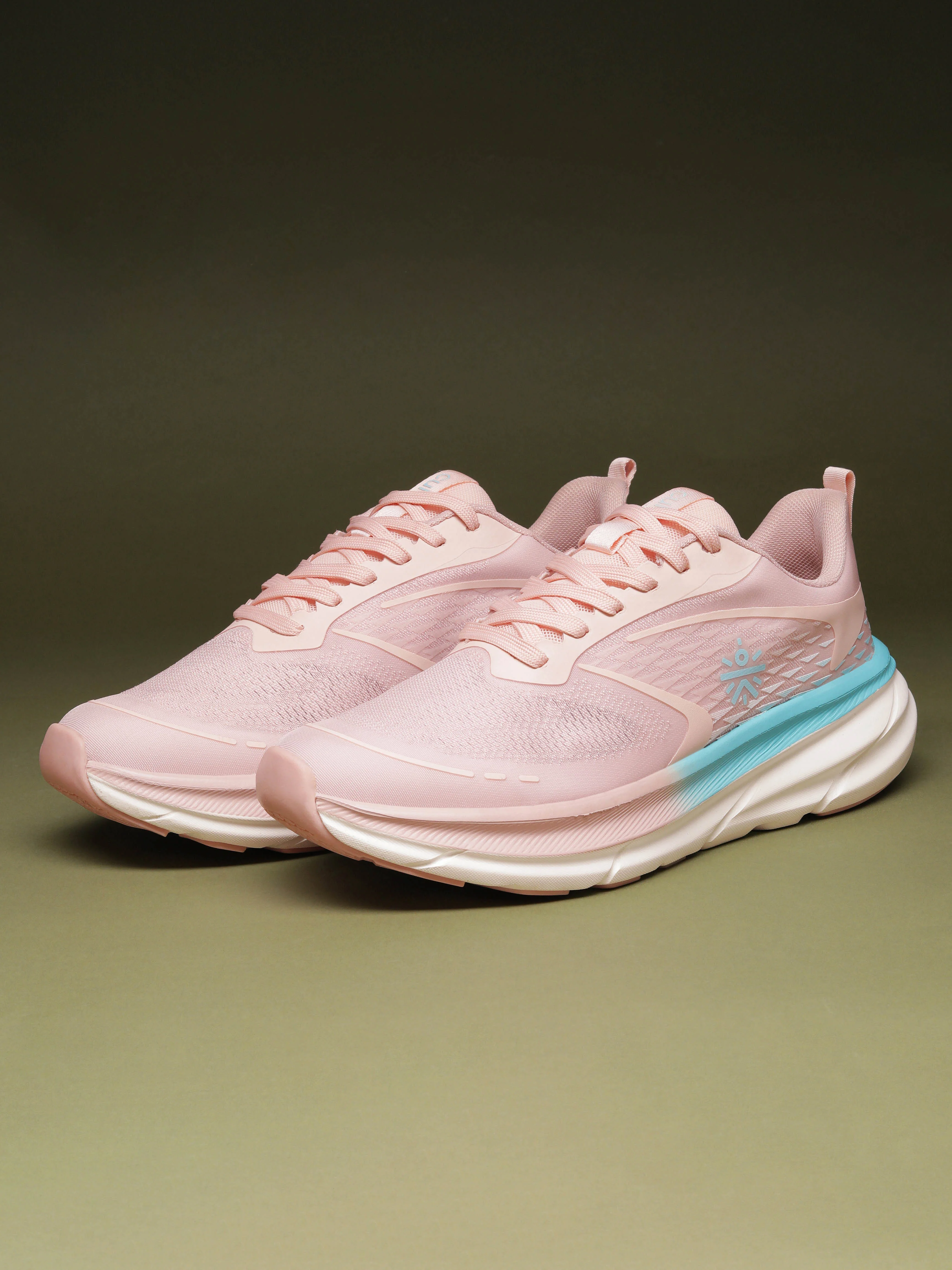 cult Women's CloudRise Running Shoes - Peach - Image 12