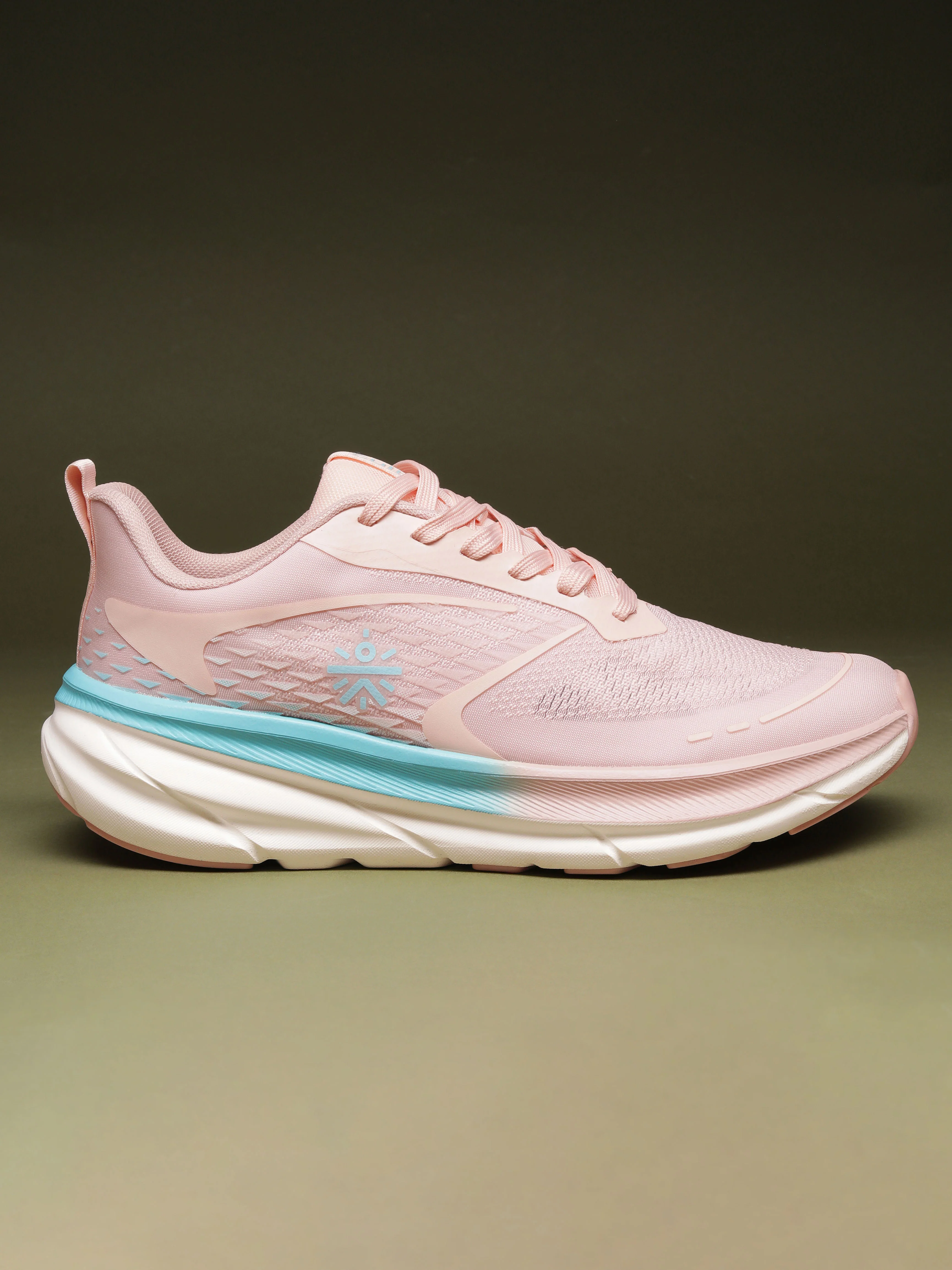 cult Women's CloudRise Running Shoes - Peach - Image 3
