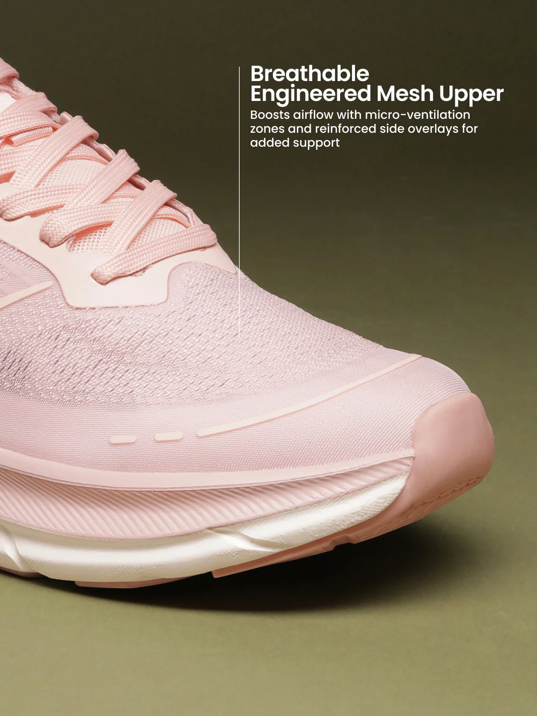 cult Women's CloudRise Running Shoes - Peach - Image 6