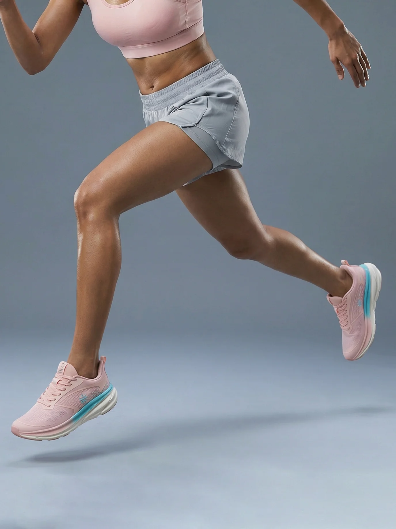 cult Women's CloudRise Running Shoes - Peach - Image 7