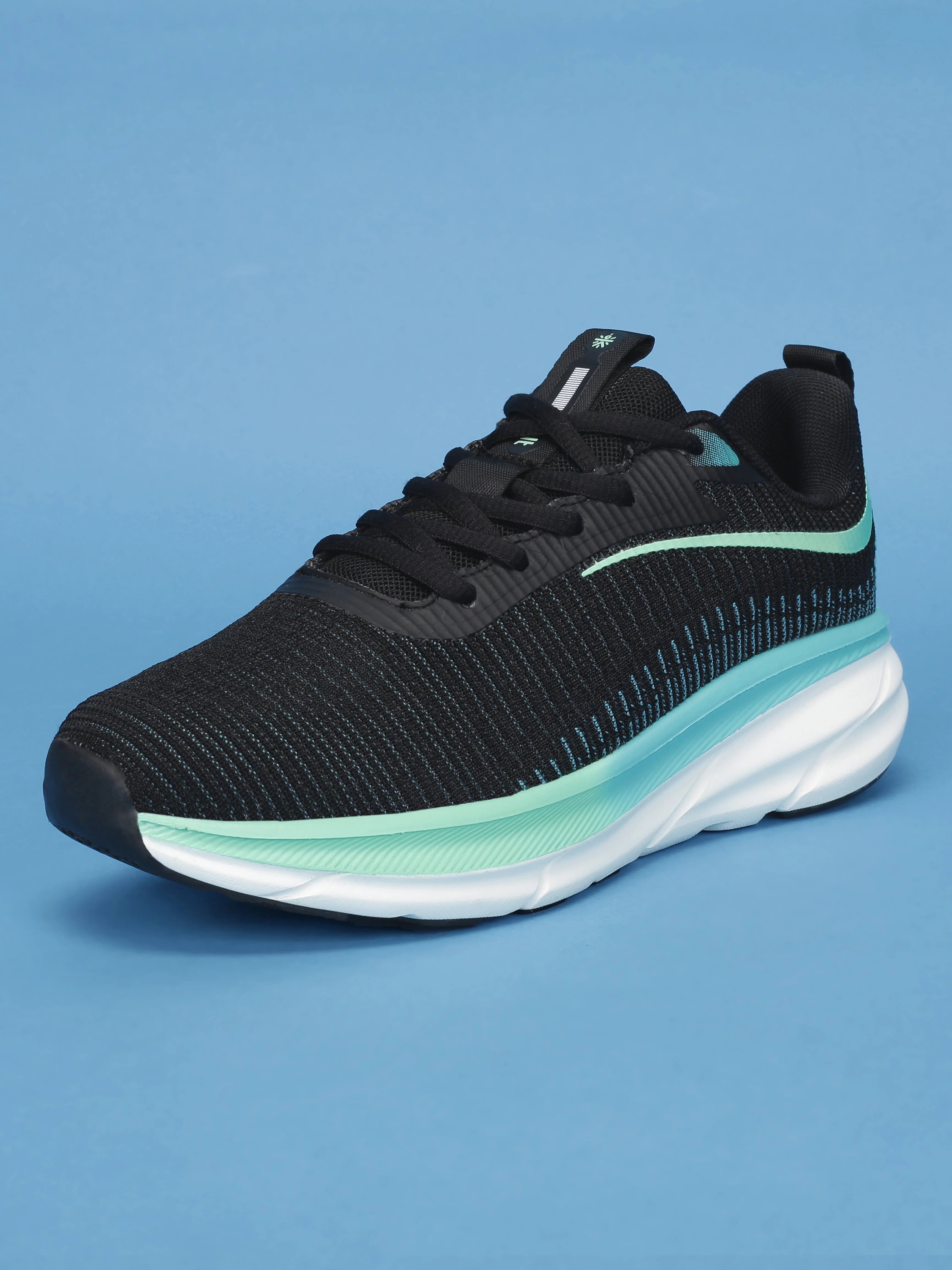 cult Women's Flytor Running Shoes - Black/Sea Green - Image 7