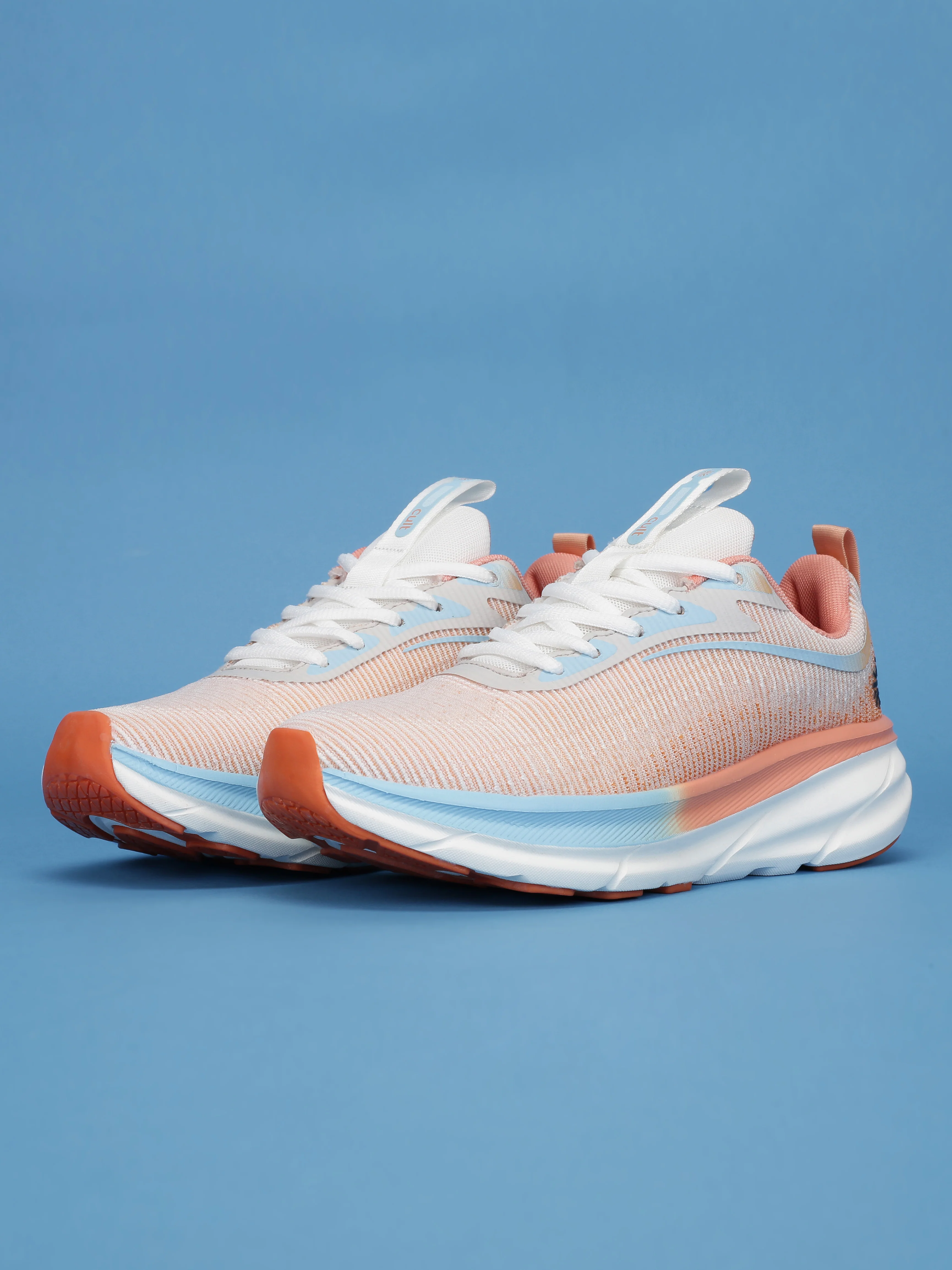 cult Women's Flytor Running Shoes - L. Peach/Ice Blue - Image 11