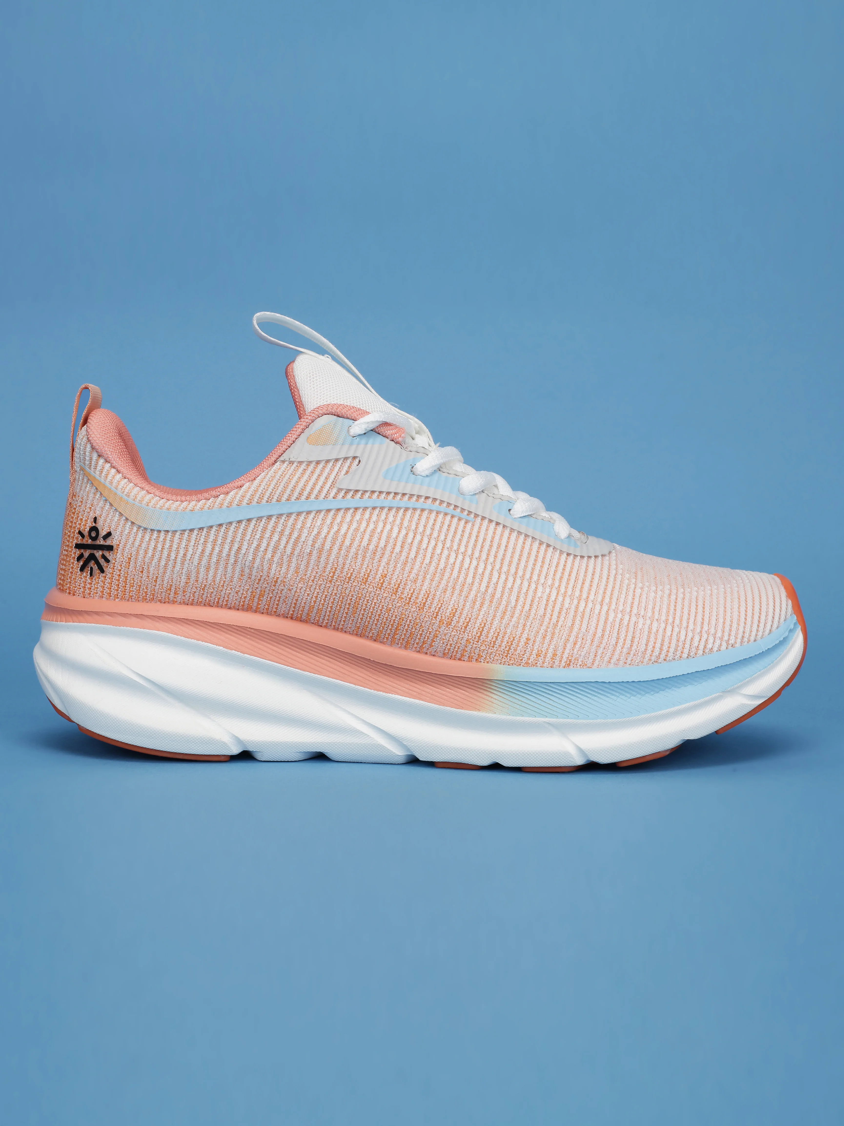 cult Women's Flytor Running Shoes - L. Peach/Ice Blue - Image 3