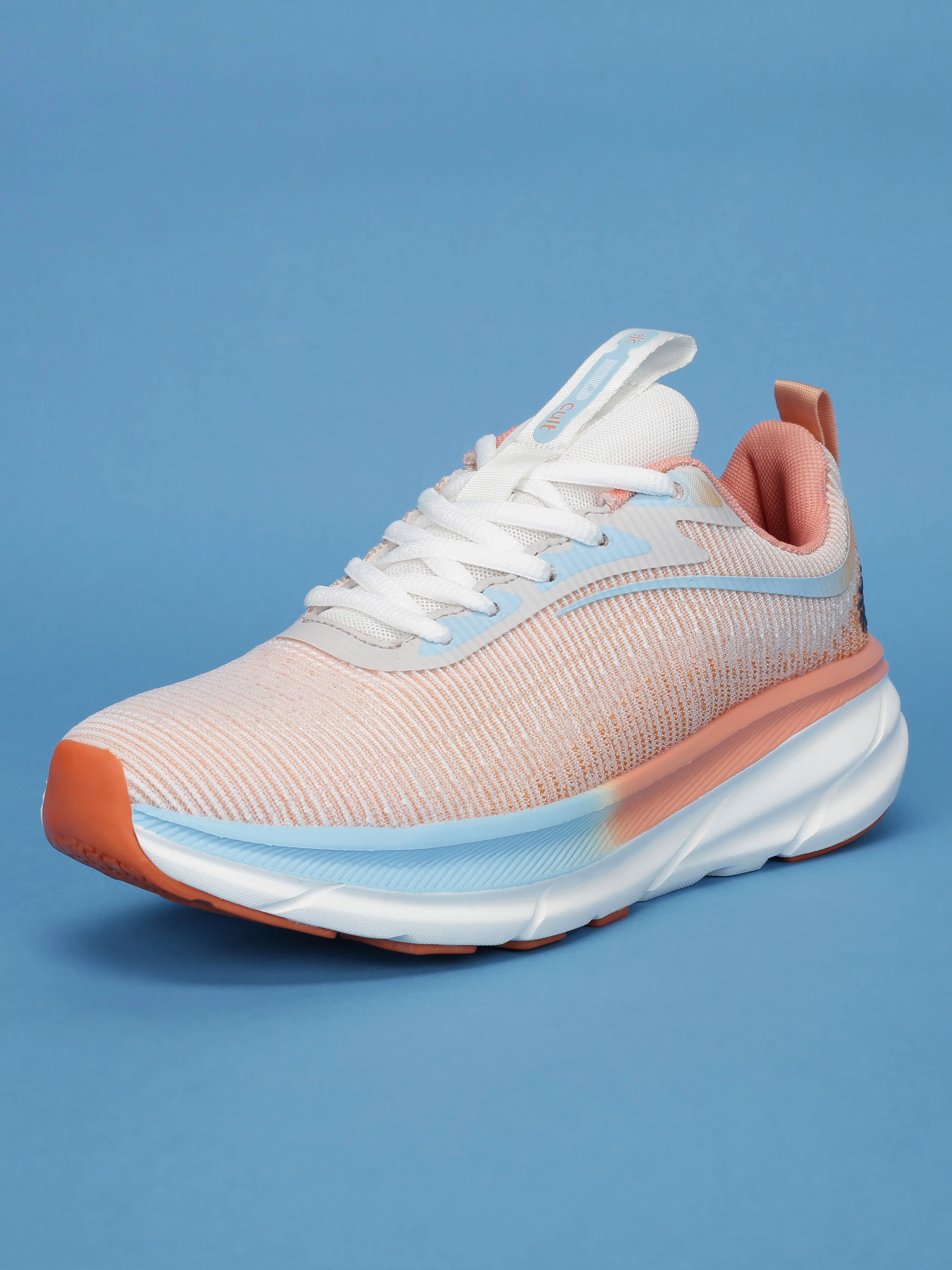 cult Women's Flytor Running Shoes - L. Peach/Ice Blue - Image 7