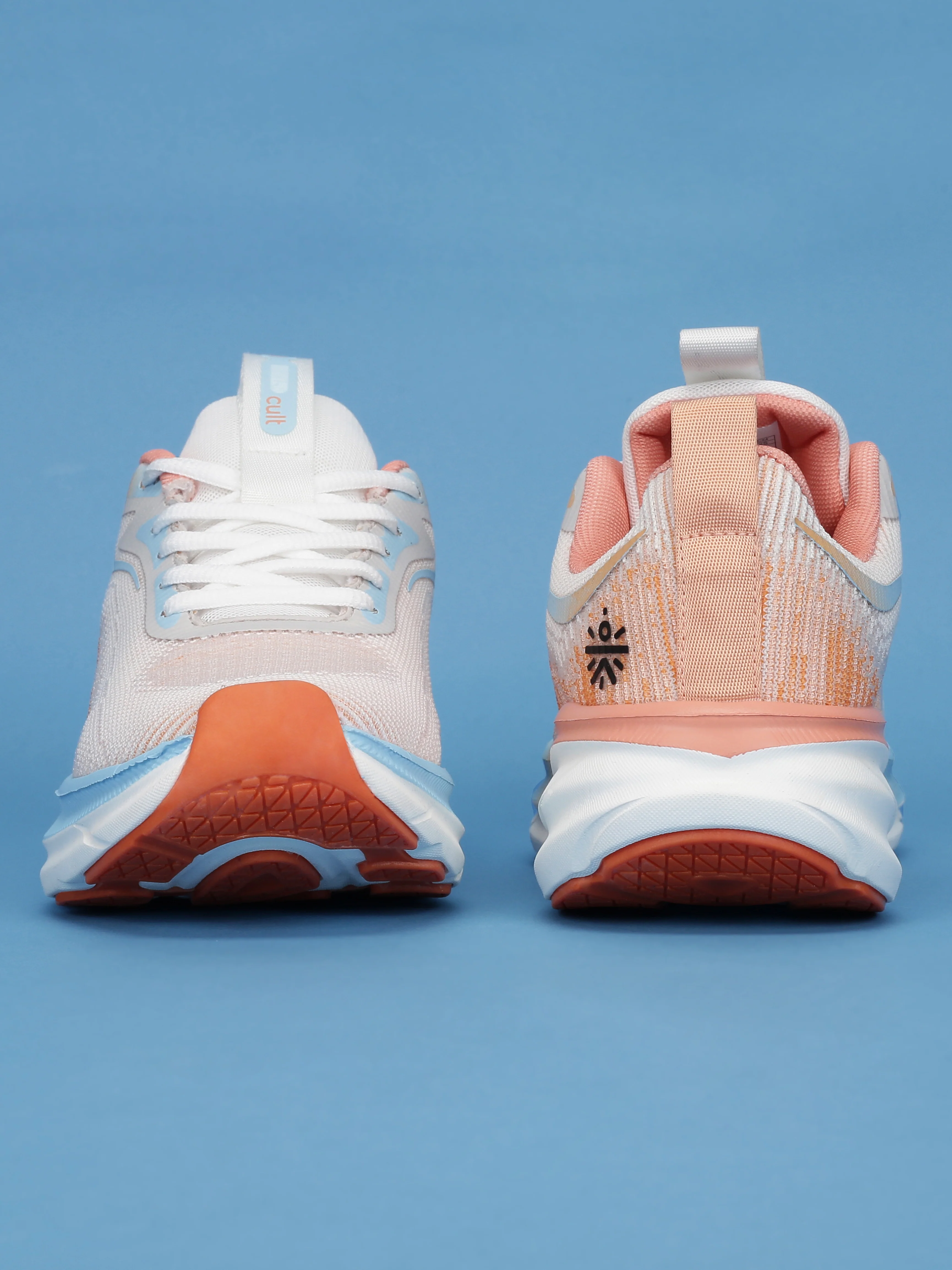 cult Women's Flytor Running Shoes - L. Peach/Ice Blue - Image 9