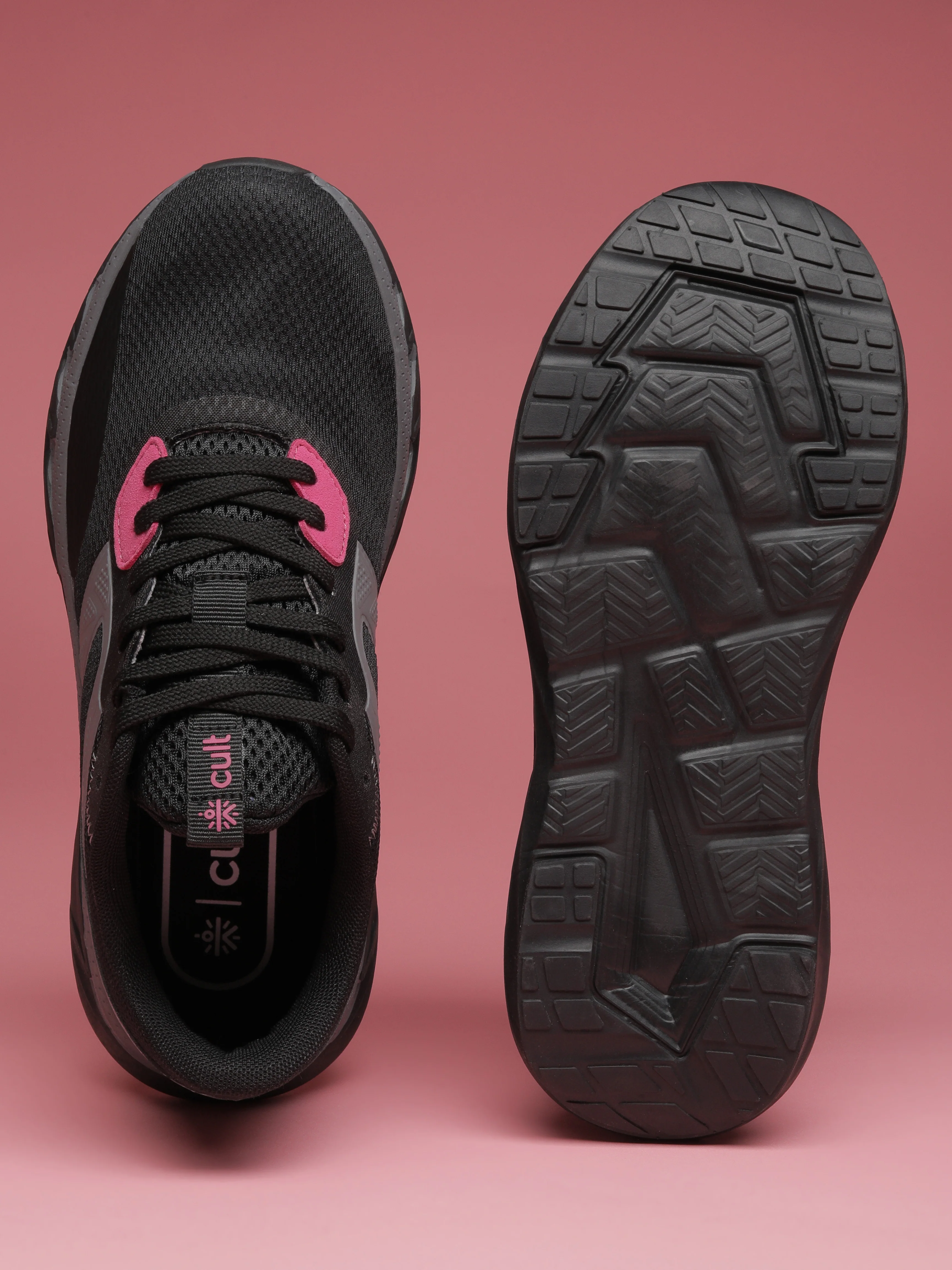 cult Women's Havok Running Shoes - Black - Image 7