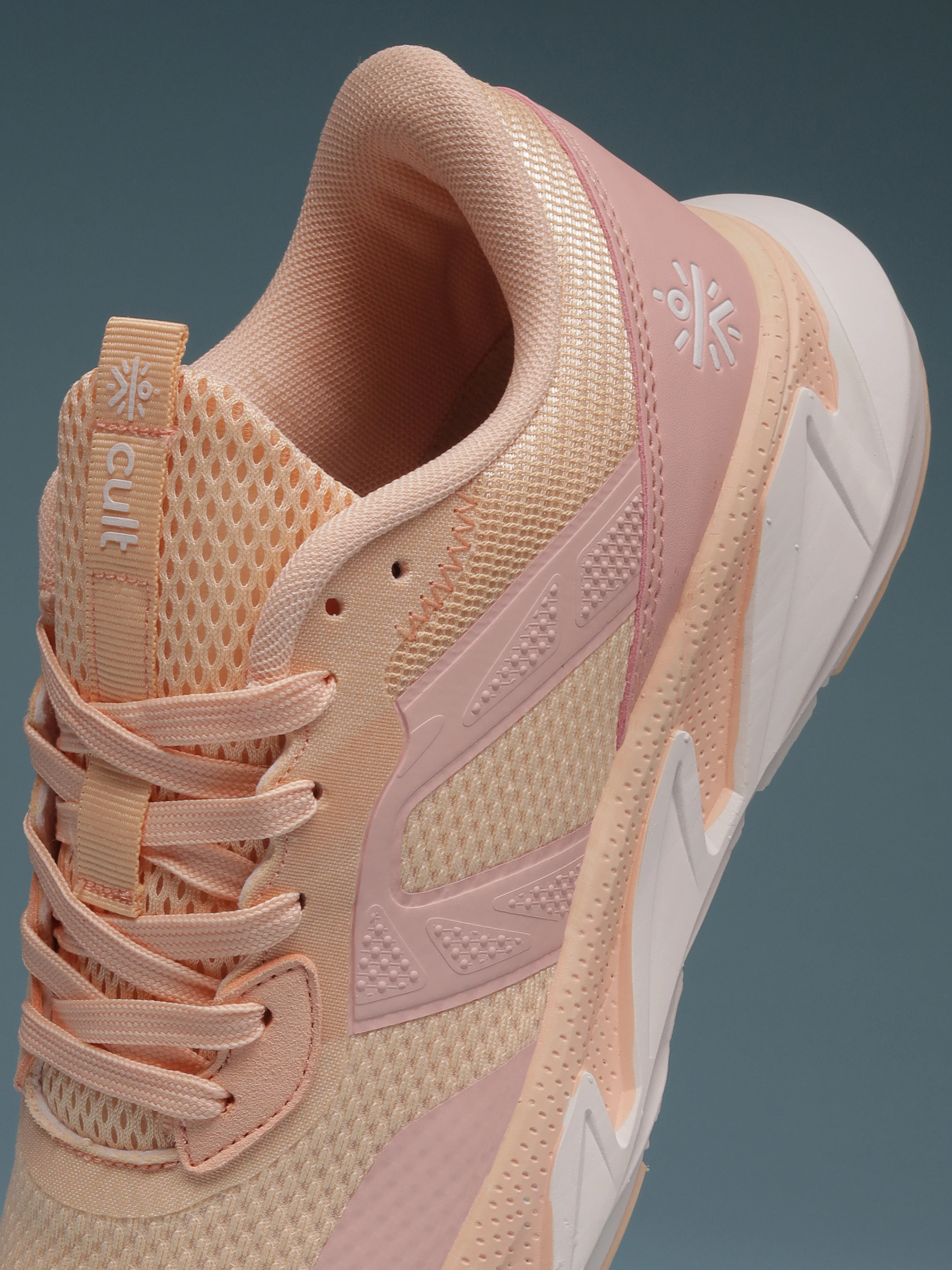 cult Women's Havok Running Shoes - Peach - Image 9