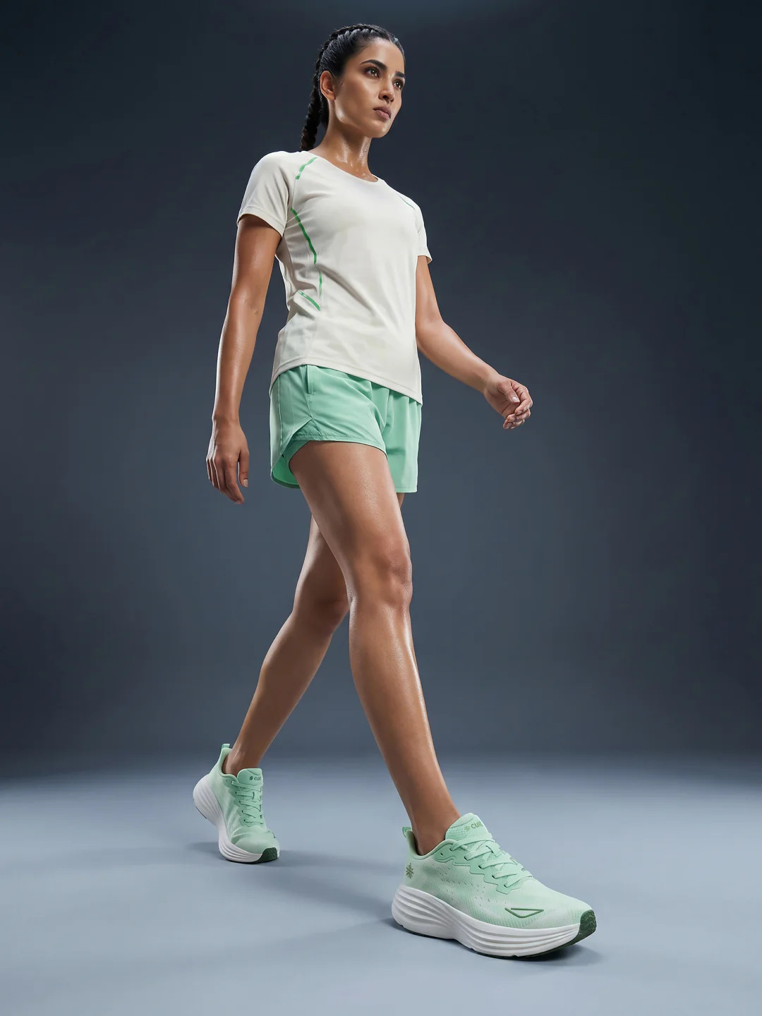 cult Women's PaceLite Walking Shoes - Green - Image 2