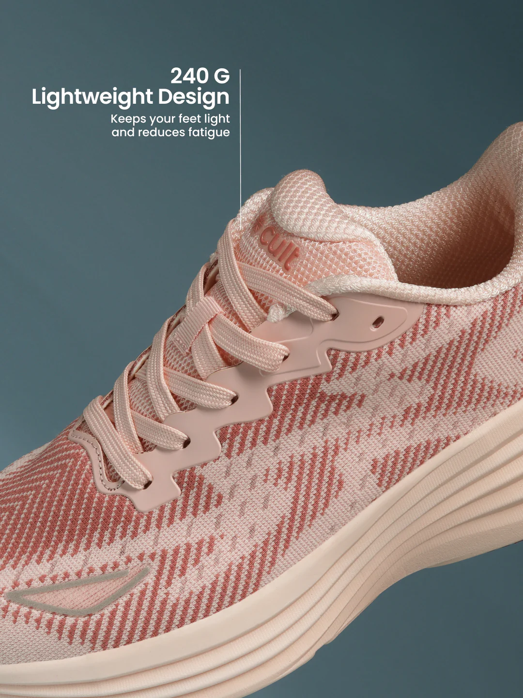 cult Women's PaceLite Walking Shoes - Peach - Image 6