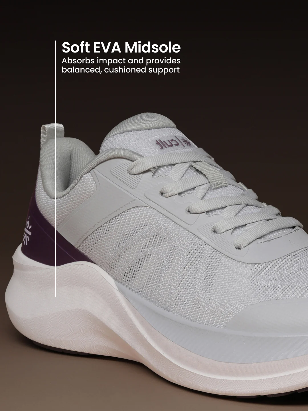 cult Women's Surge Running Shoes - L. Grey - Image 5