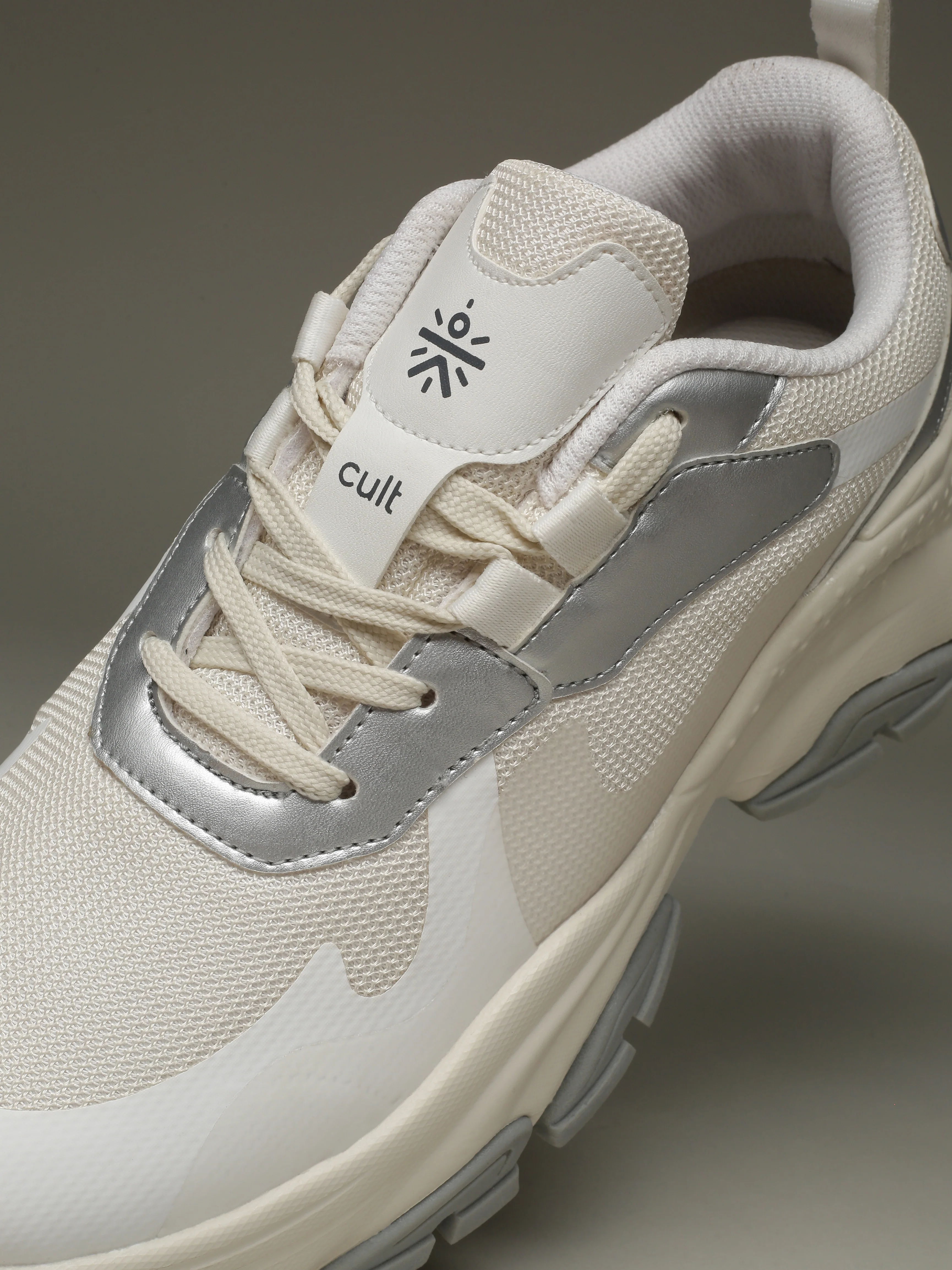 cult Women's Venus Sneakers - Off White/Silver - Image 12