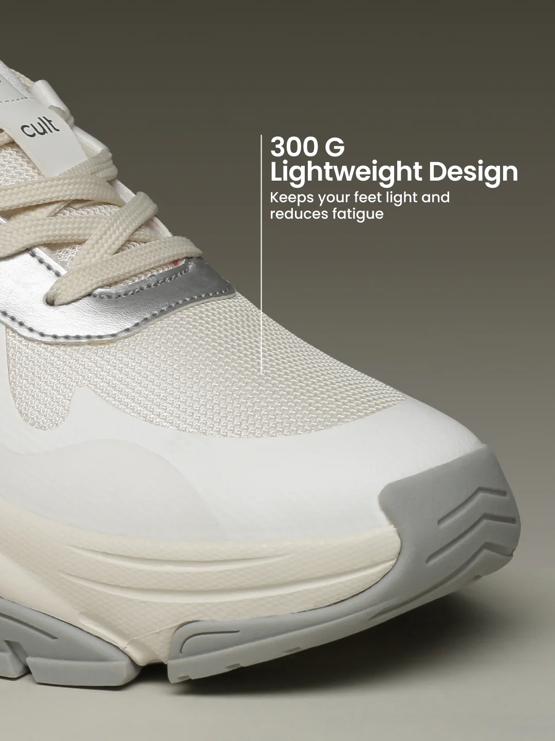 cult Women's Venus Sneakers - Off White/Silver - Image 5