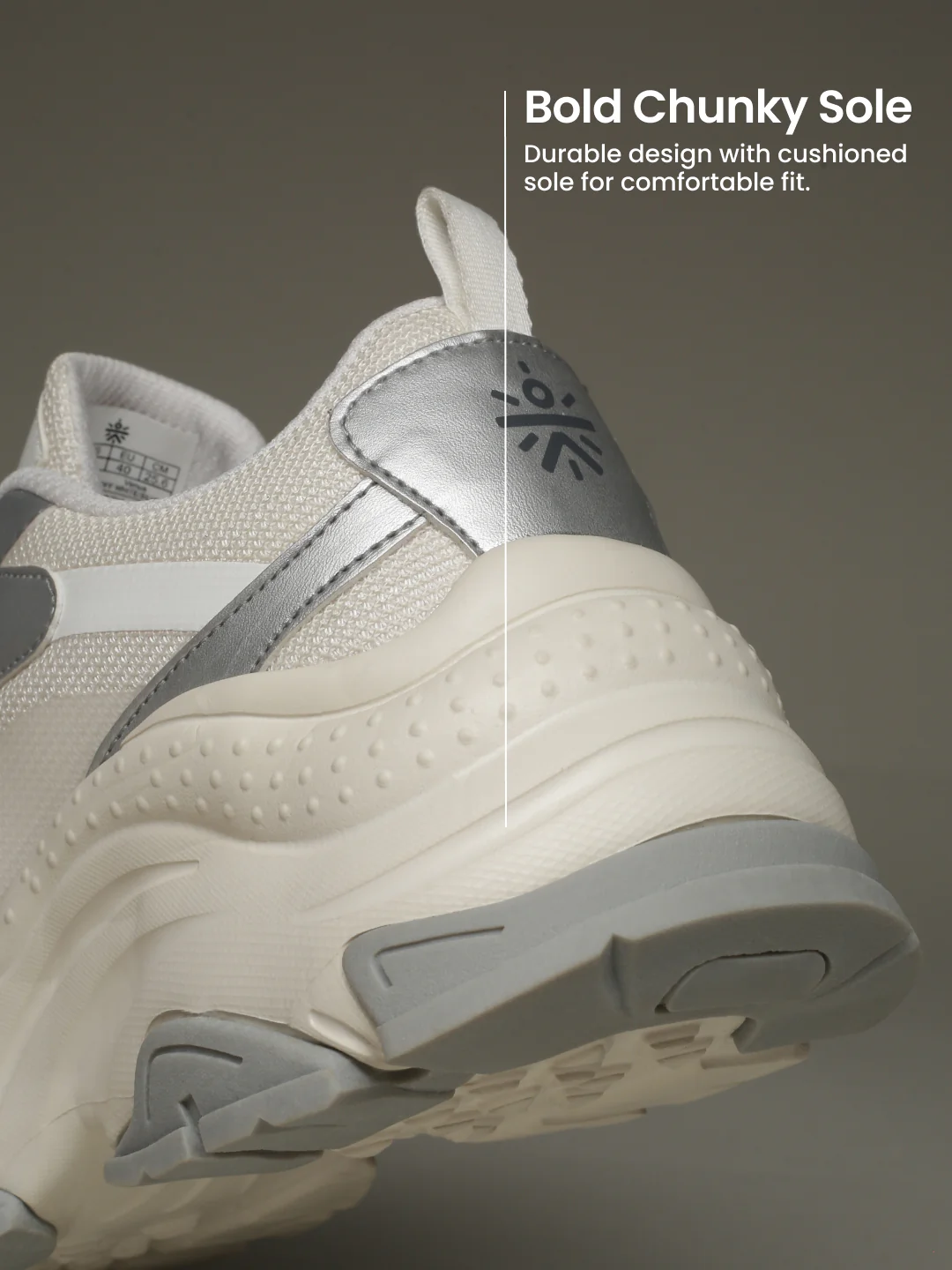 cult Women's Venus Sneakers - Off White/Silver - Image 6