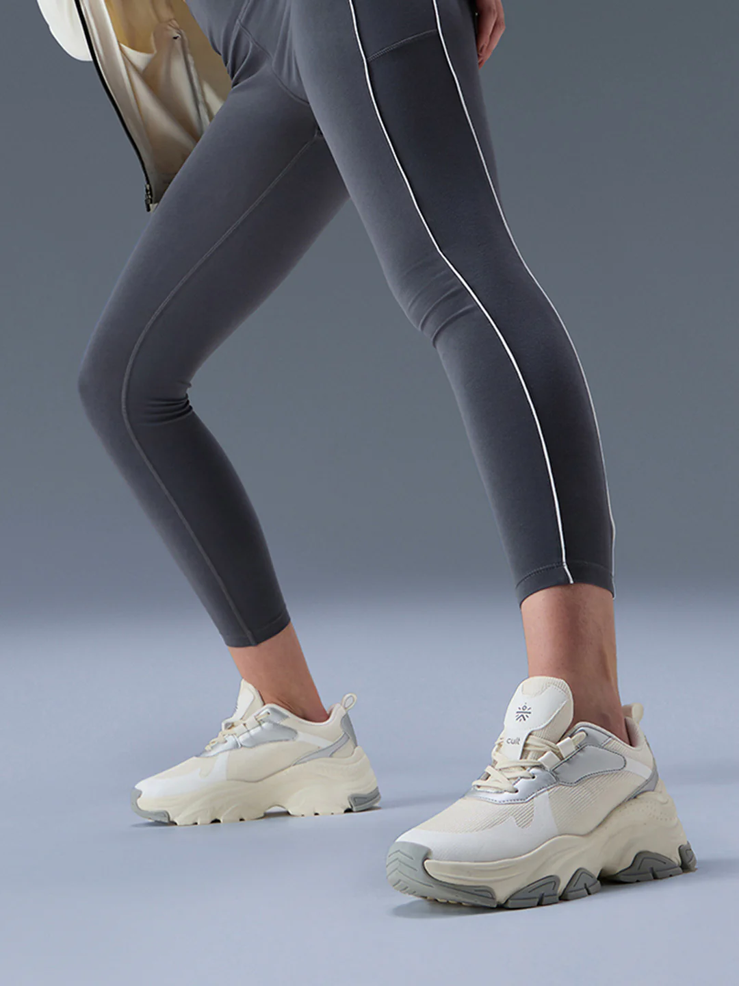 cult Women's Venus Sneakers - Off White/Silver - Image 7