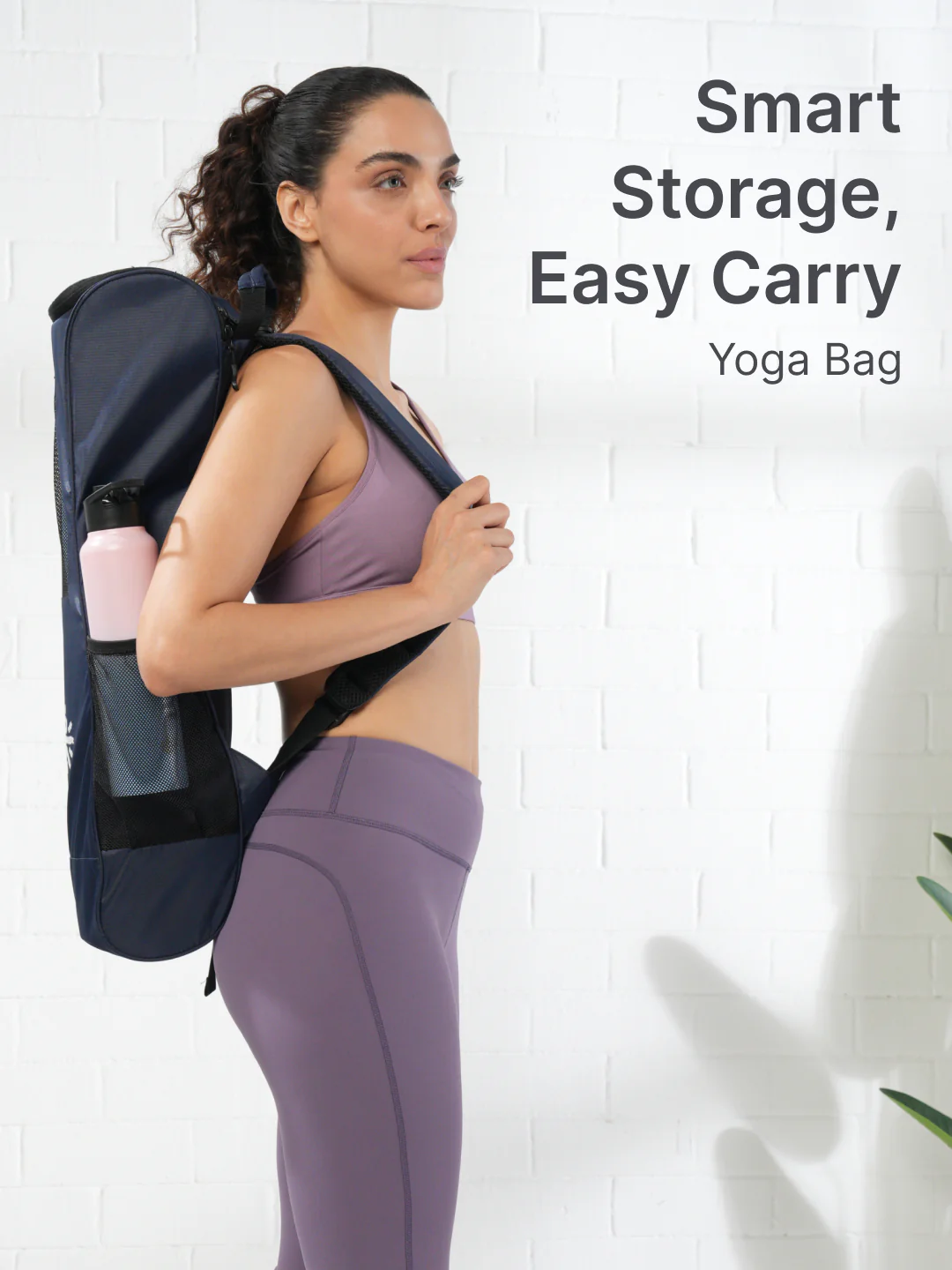 cult Yoga Bag Blue Multi Utility Pockets - Image 2