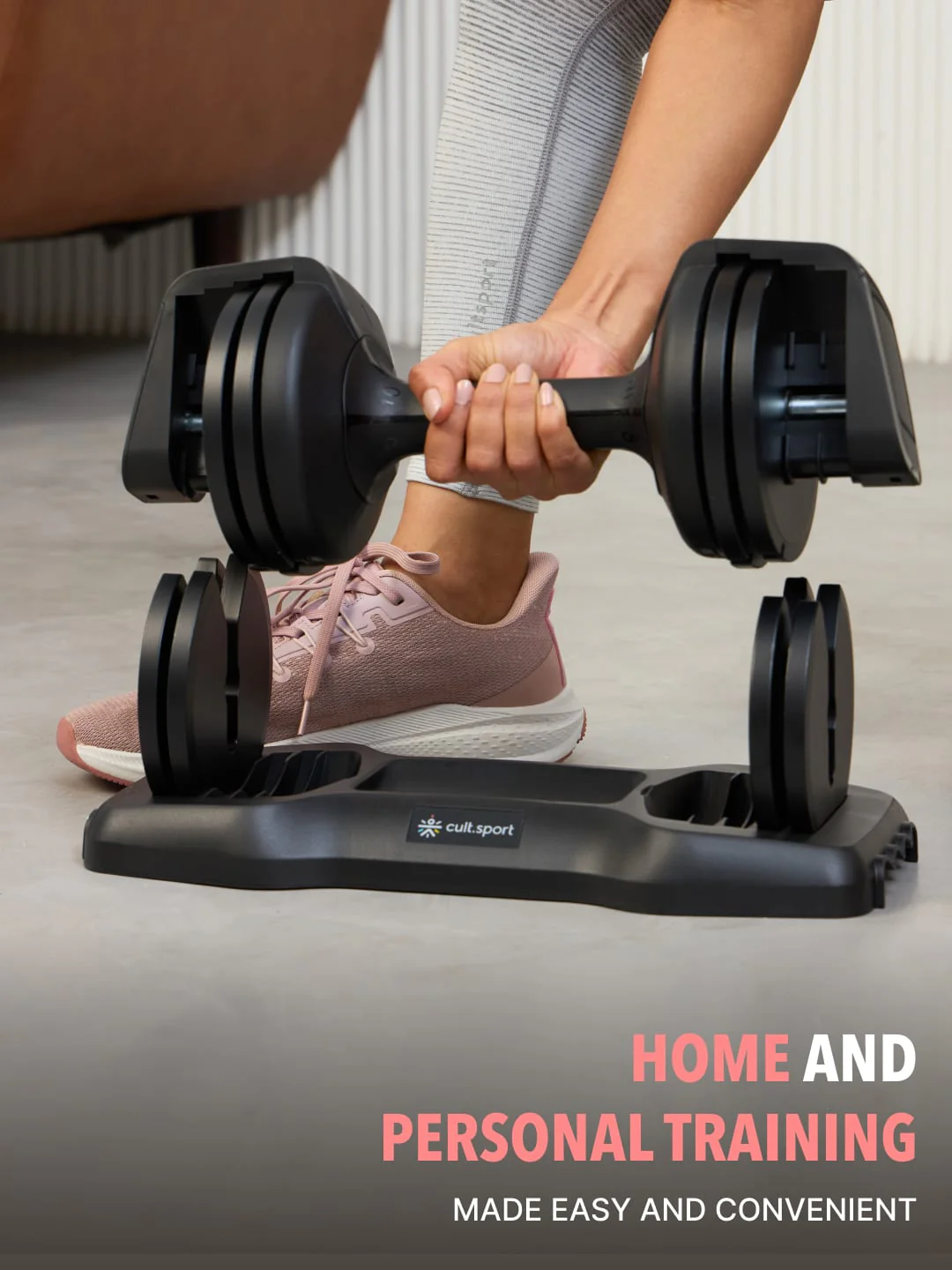Divo Adjustable Dumbbell (Pack of 1) for Men & Women for Fitness and Home Workout, Adjustable Dumbbell 11.3 KG. (6 months extended warranty only on Cultsport.com) - Image 4
