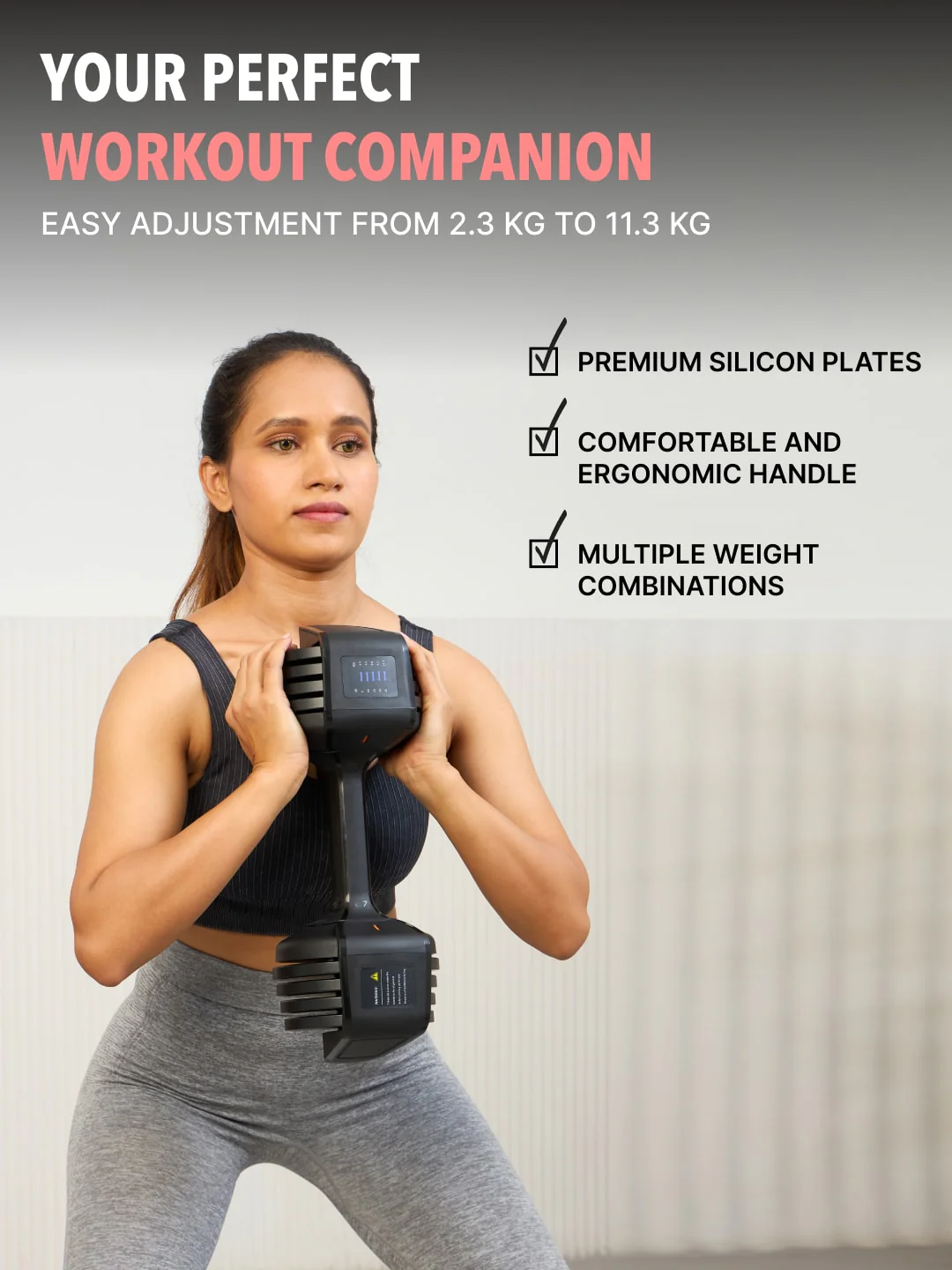 Divo Adjustable Dumbbell (Pack of 1) for Men & Women for Fitness and Home Workout, Adjustable Dumbbell 11.3 KG. (6 months extended warranty only on Cultsport.com) - Image 6