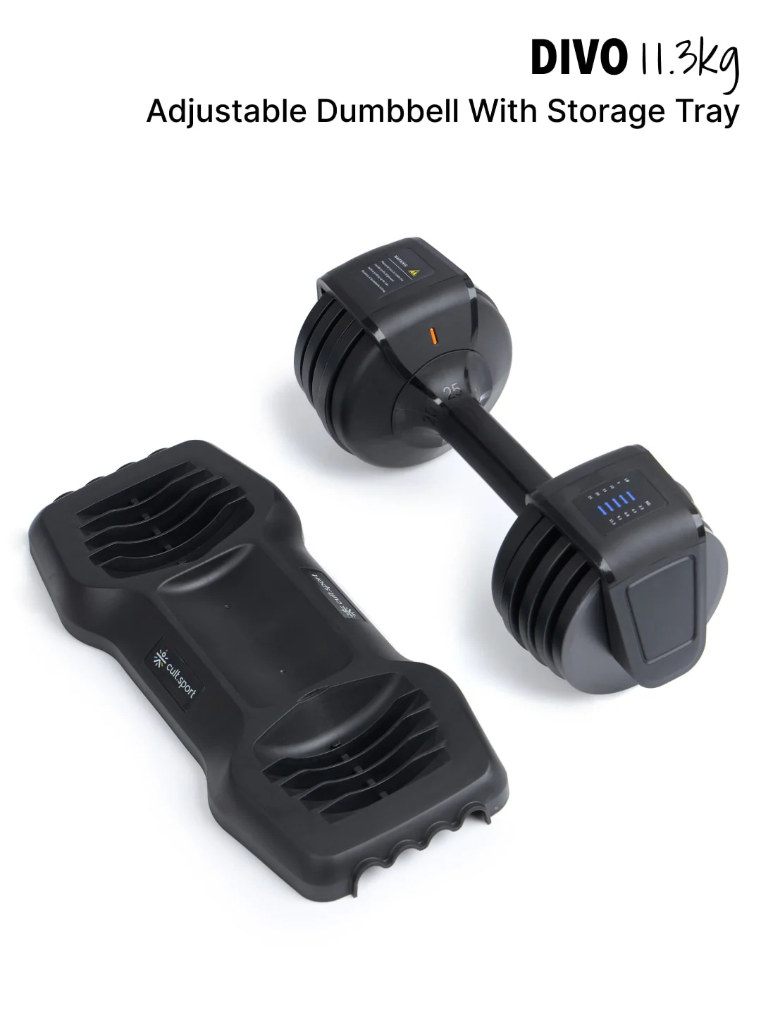 Divo Adjustable Dumbbell (Pack of 1) for Men & Women for Fitness and Home Workout, Adjustable Dumbbell 11.3 KG. (6 months extended warranty only on Cultsport.com) - Image 7