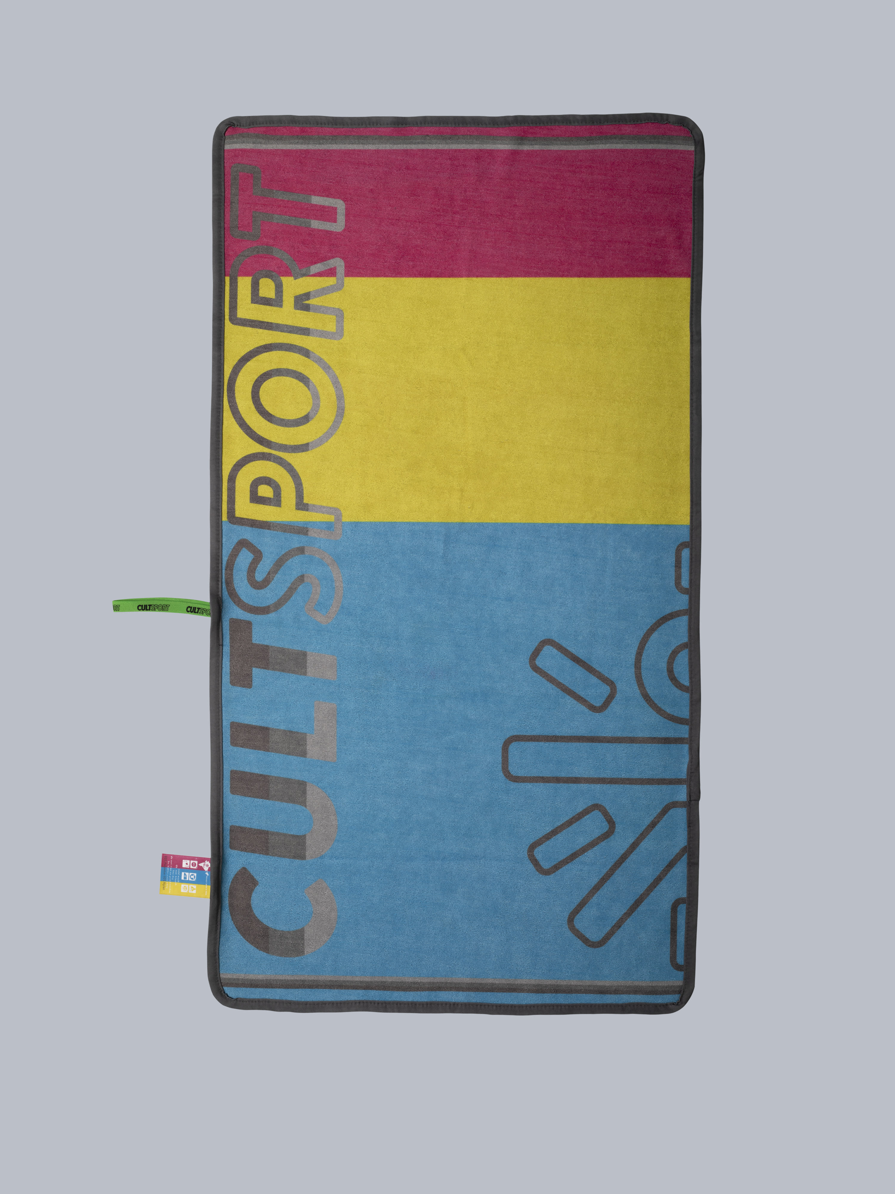 Multicolour Microfibre Gym Towel - Image 2