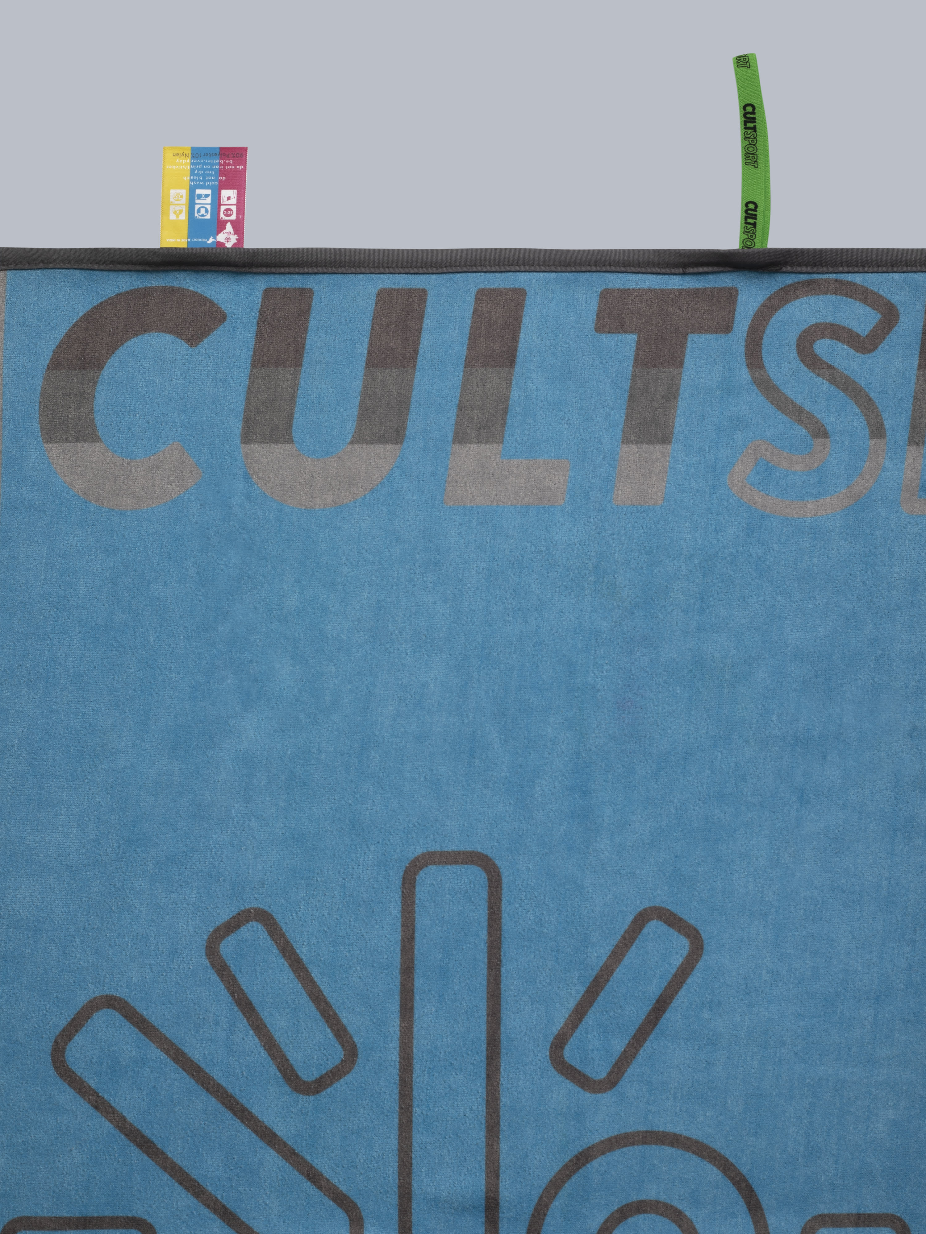 Multicolour Microfibre Gym Towel - Image 3