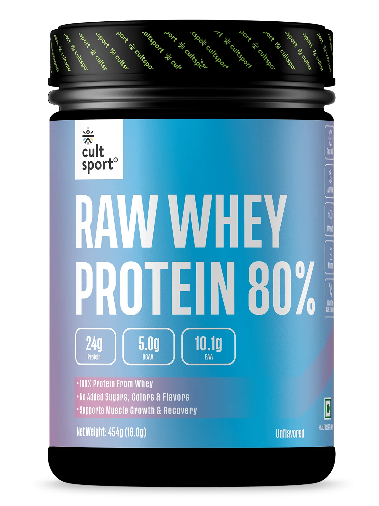Cultsport Raw Whey 80% & Azani Muscle Fuel Combo - Image 2